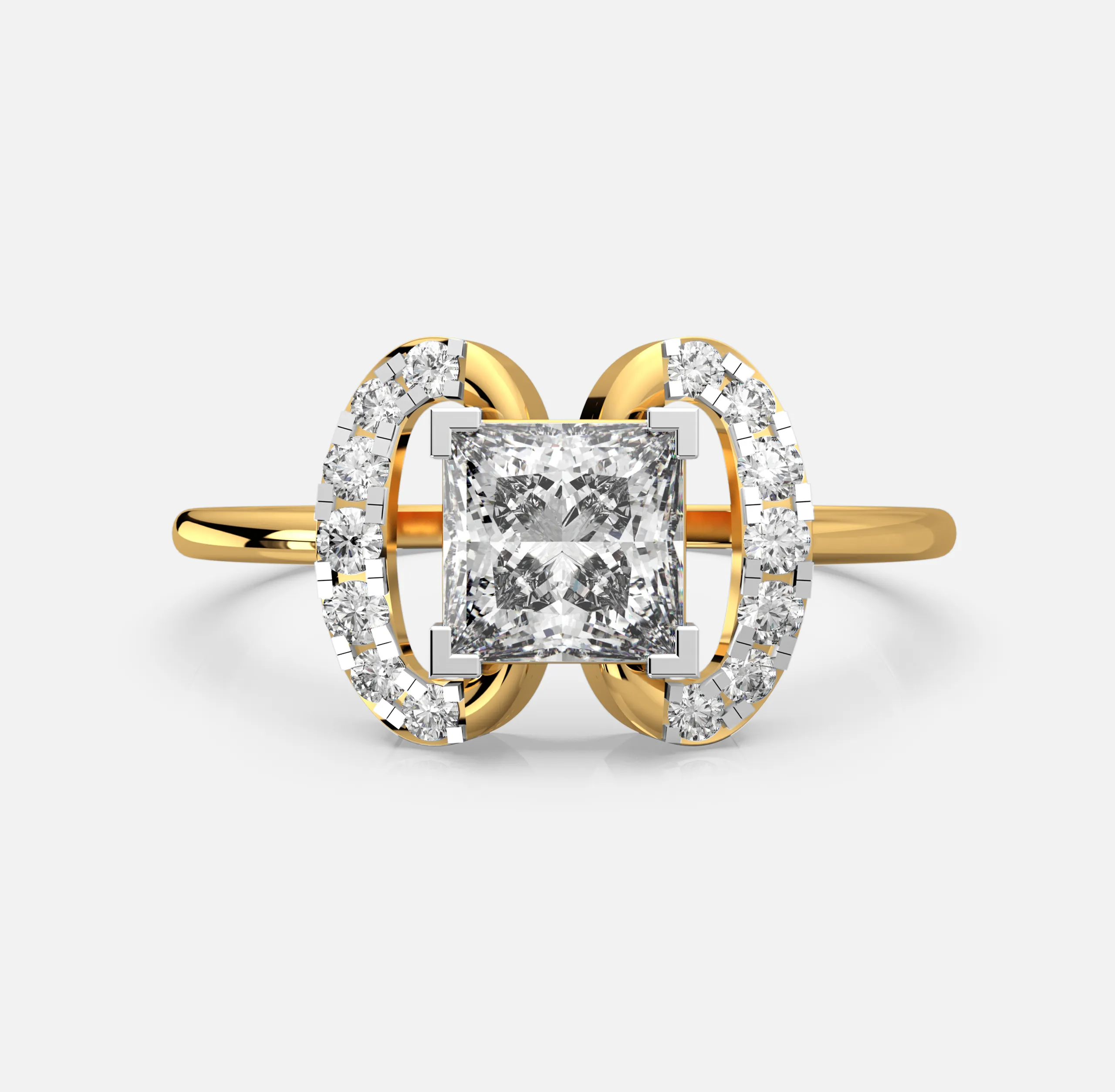 Infinity Loop Diamond Ring