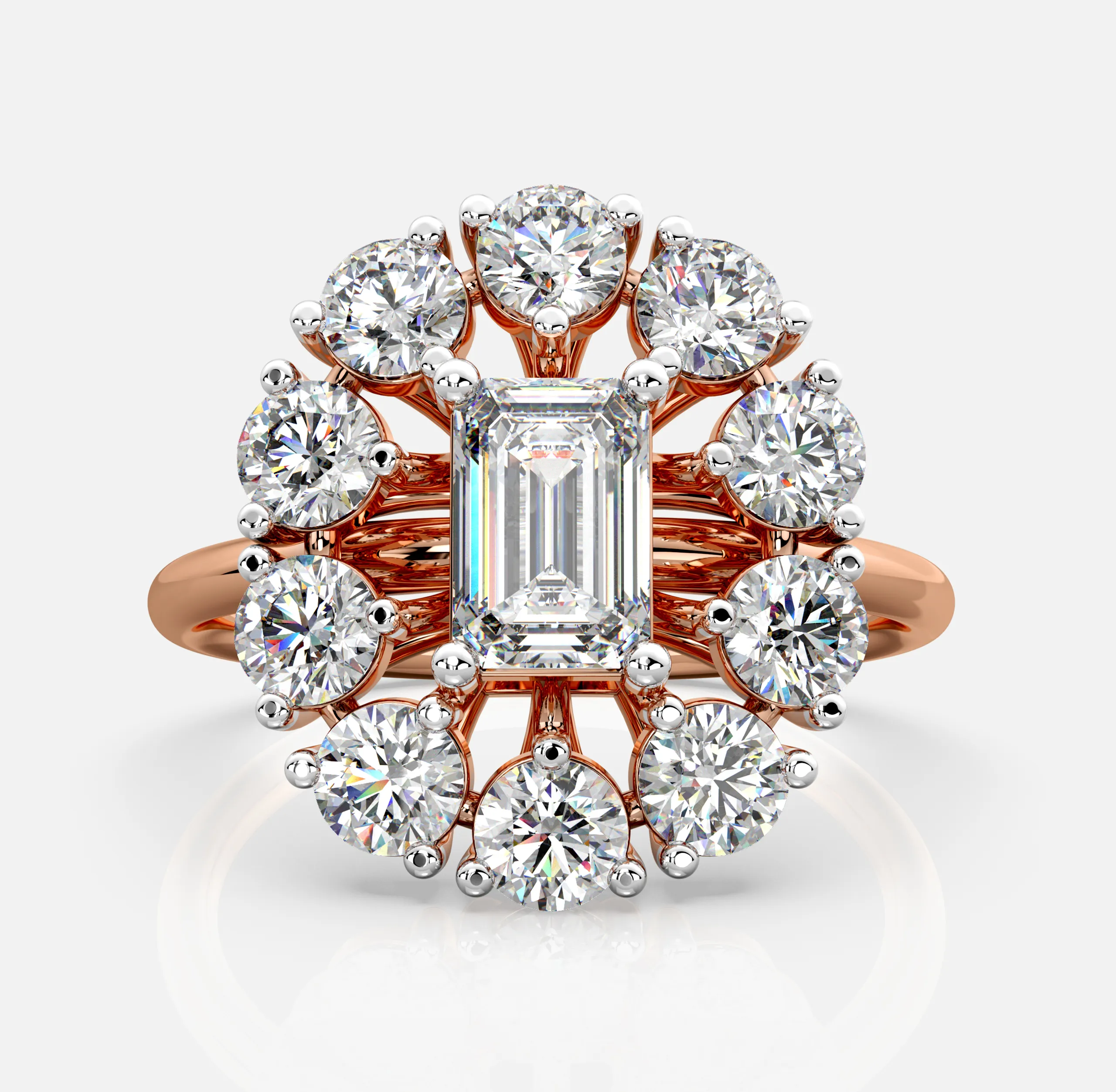 Eterna Bloom Diamond Ring