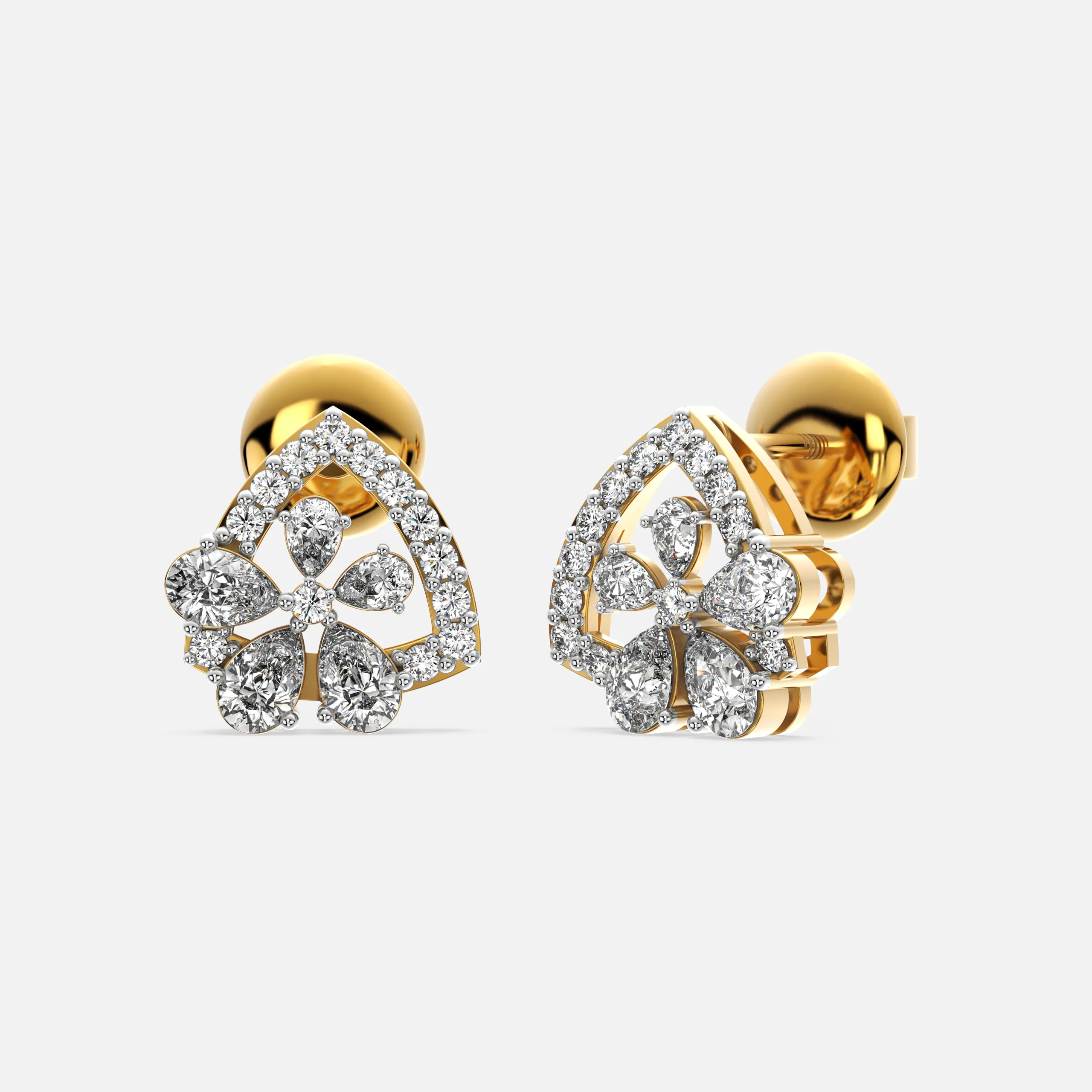 Triora Bloom Diamond Earrings