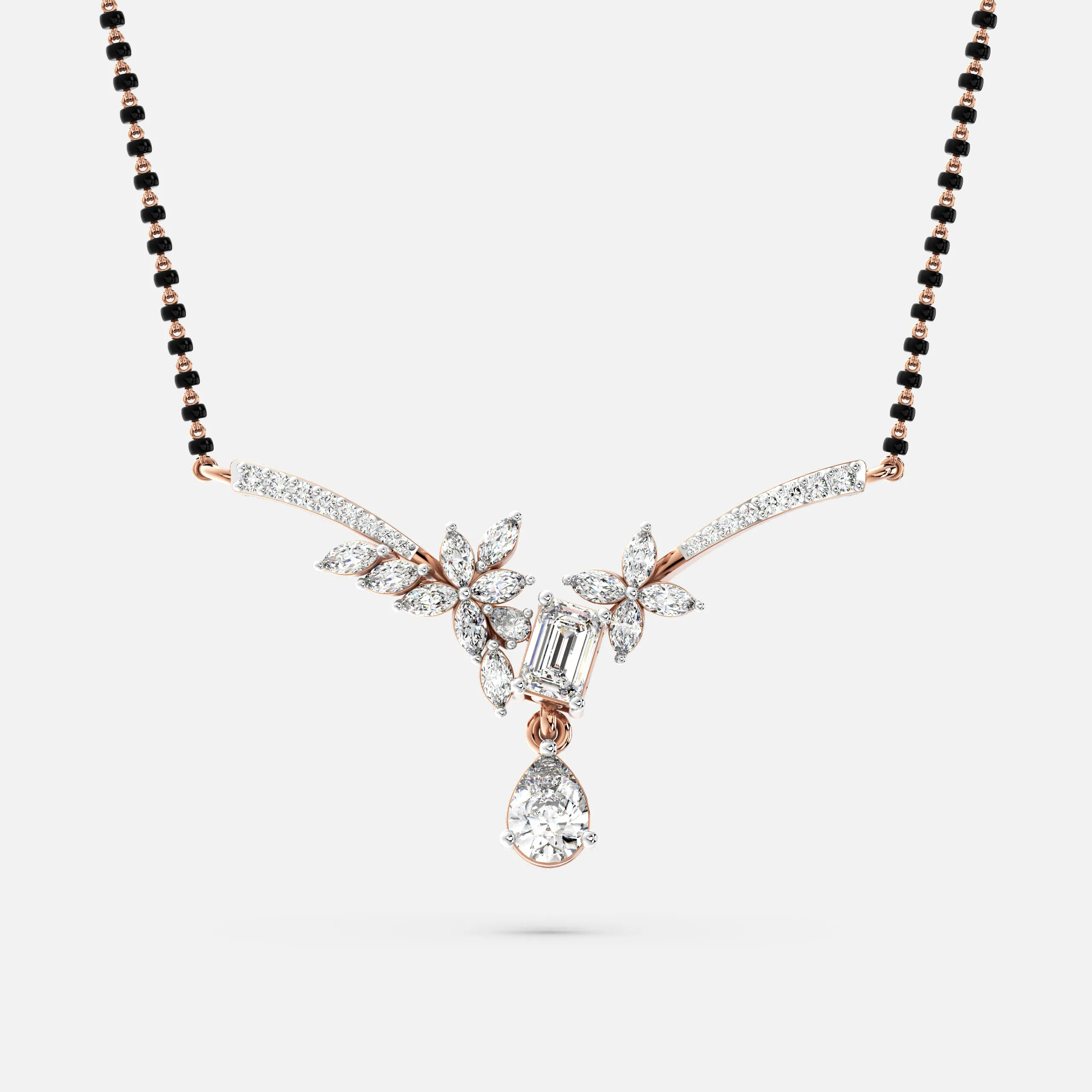 Blossom Leaf Mangalsutra