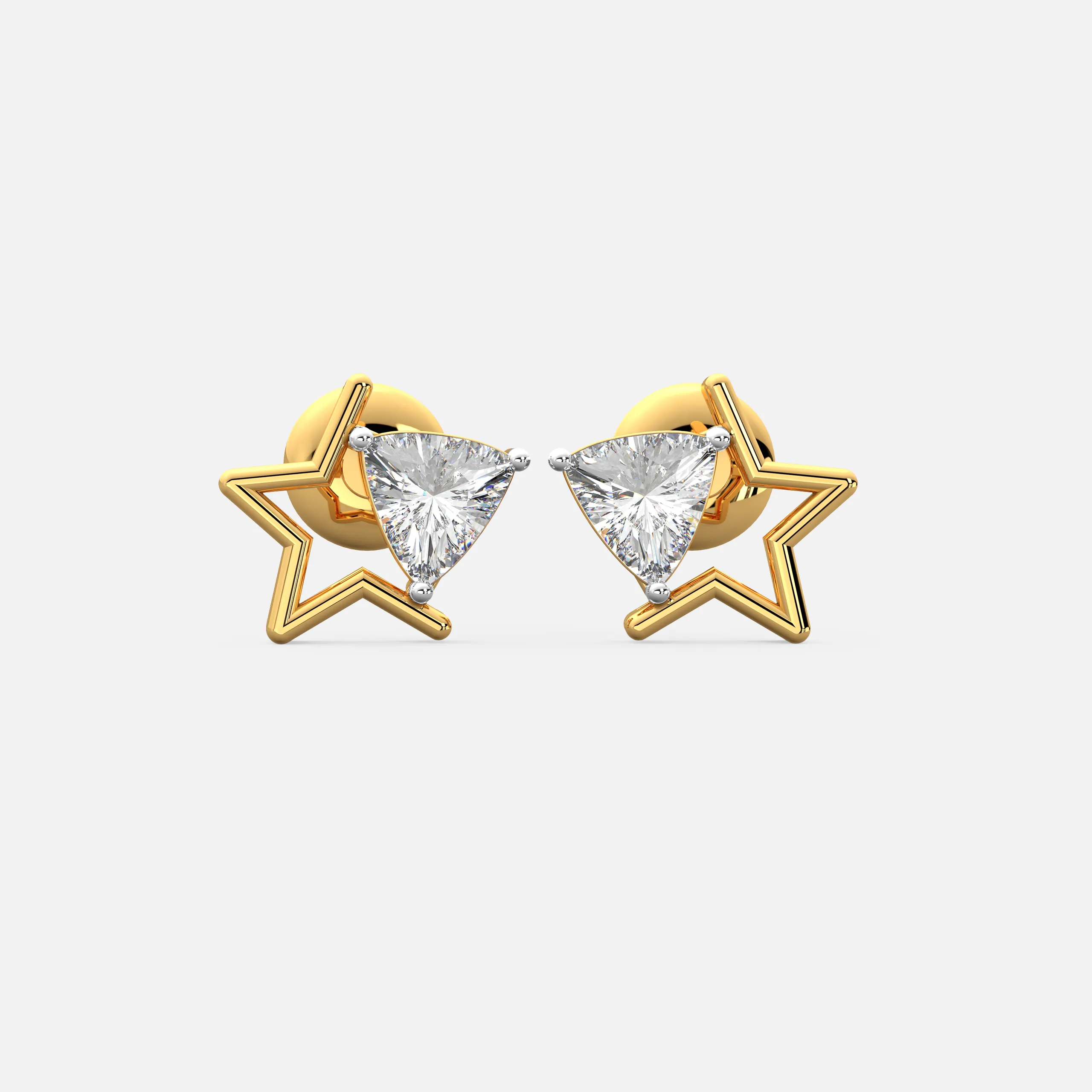 Stellar Prism Diamond Earrings