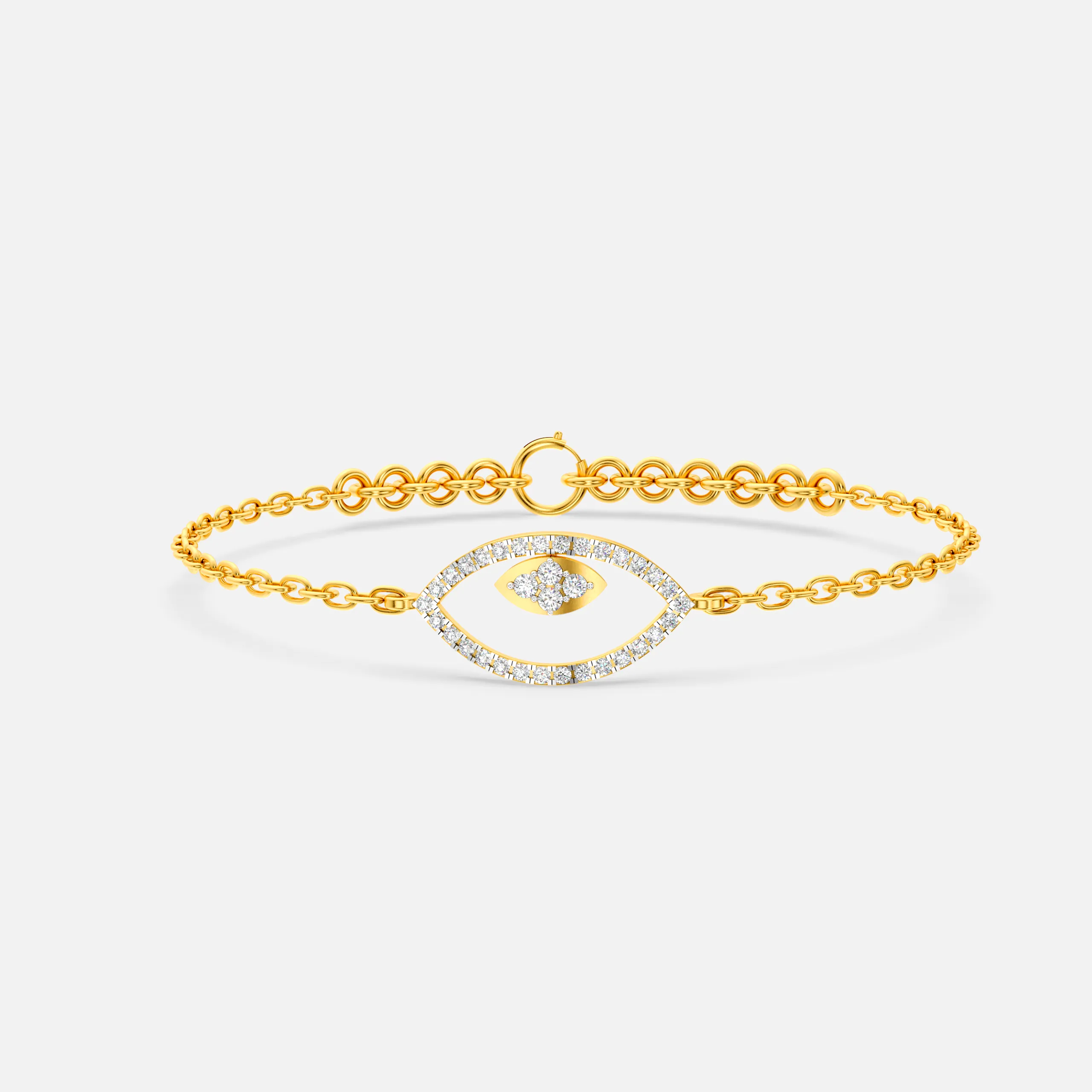 Evil Eye Diamond Bracelet