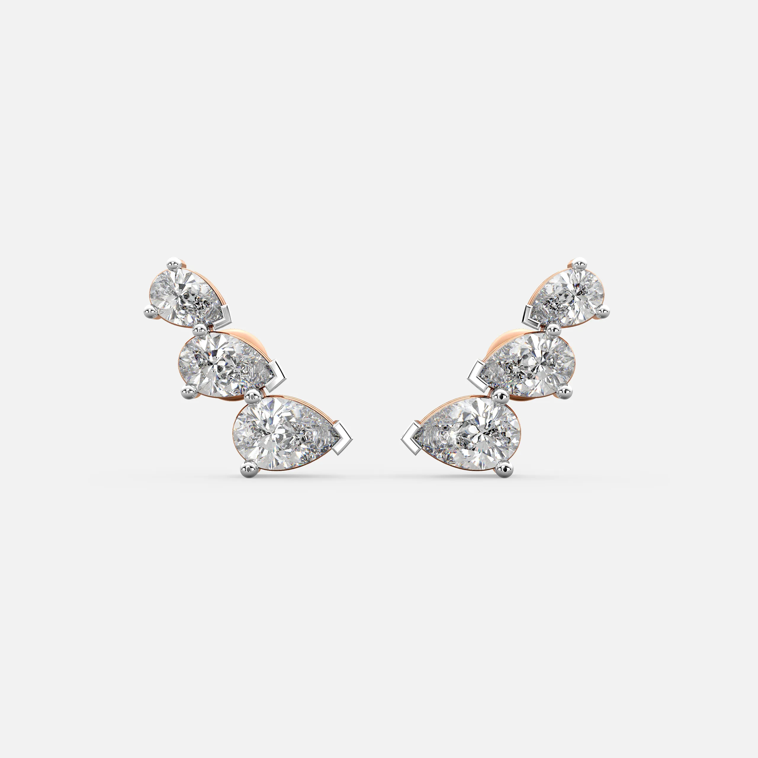 Cascade Pear Earrings