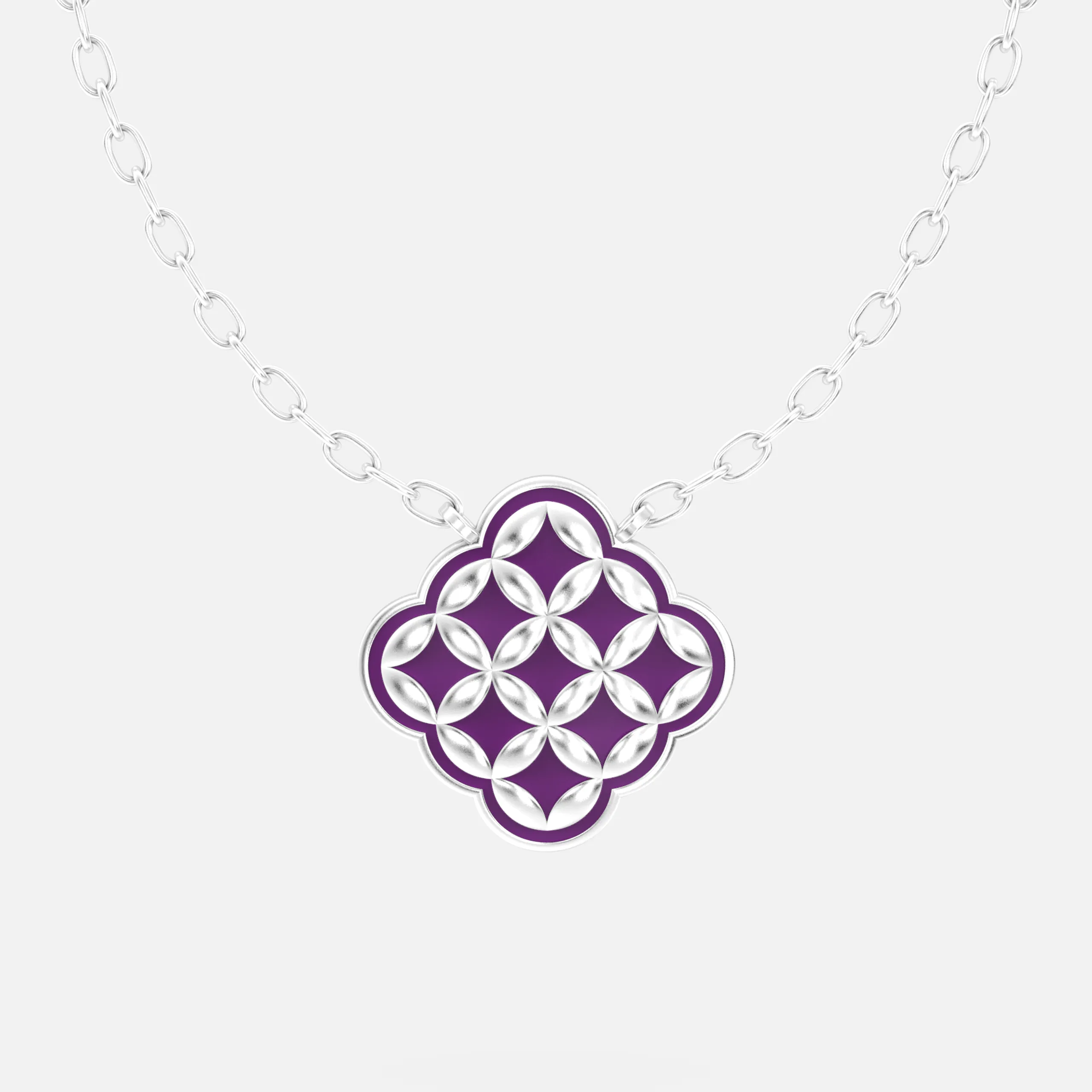 Velora Lattice Bloom Pendant