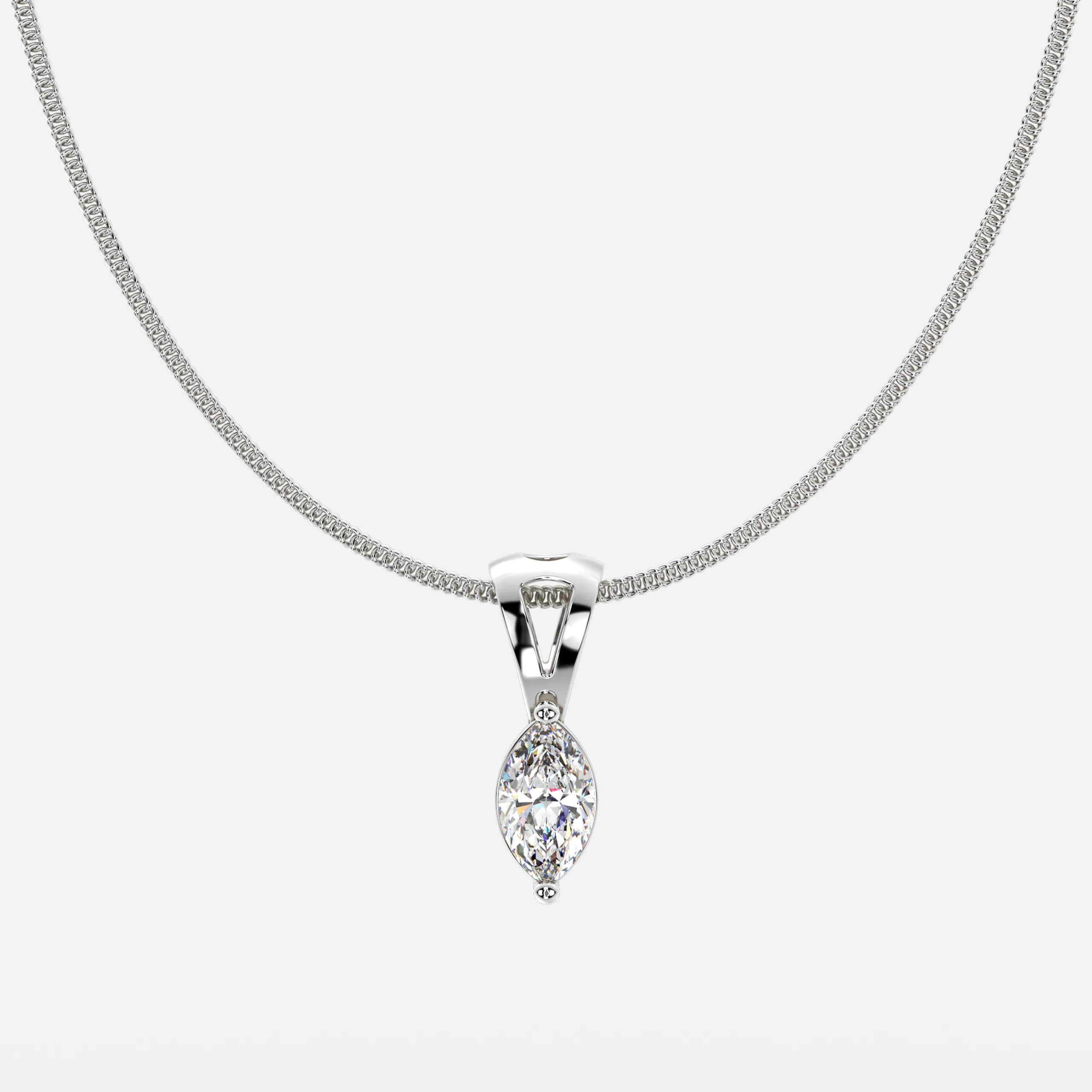 Marquise Glow Pendant