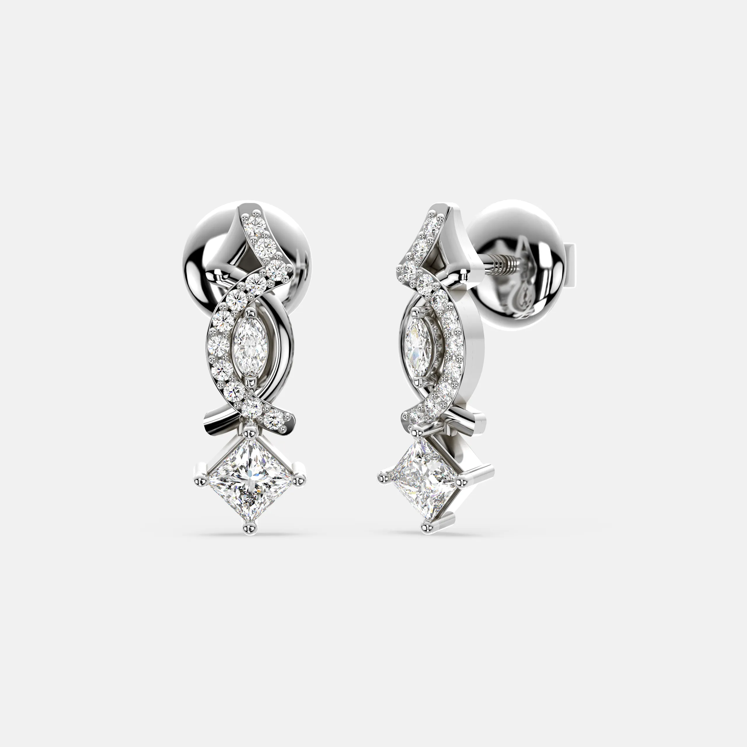 Radiance Grace Diamond Earrings