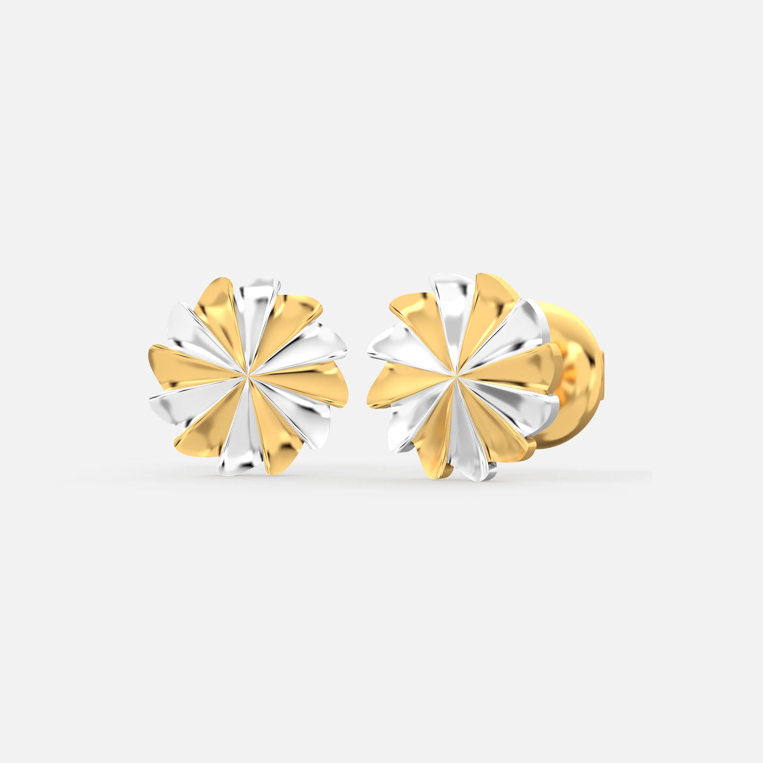 Solvian Dual Bloom Earring
