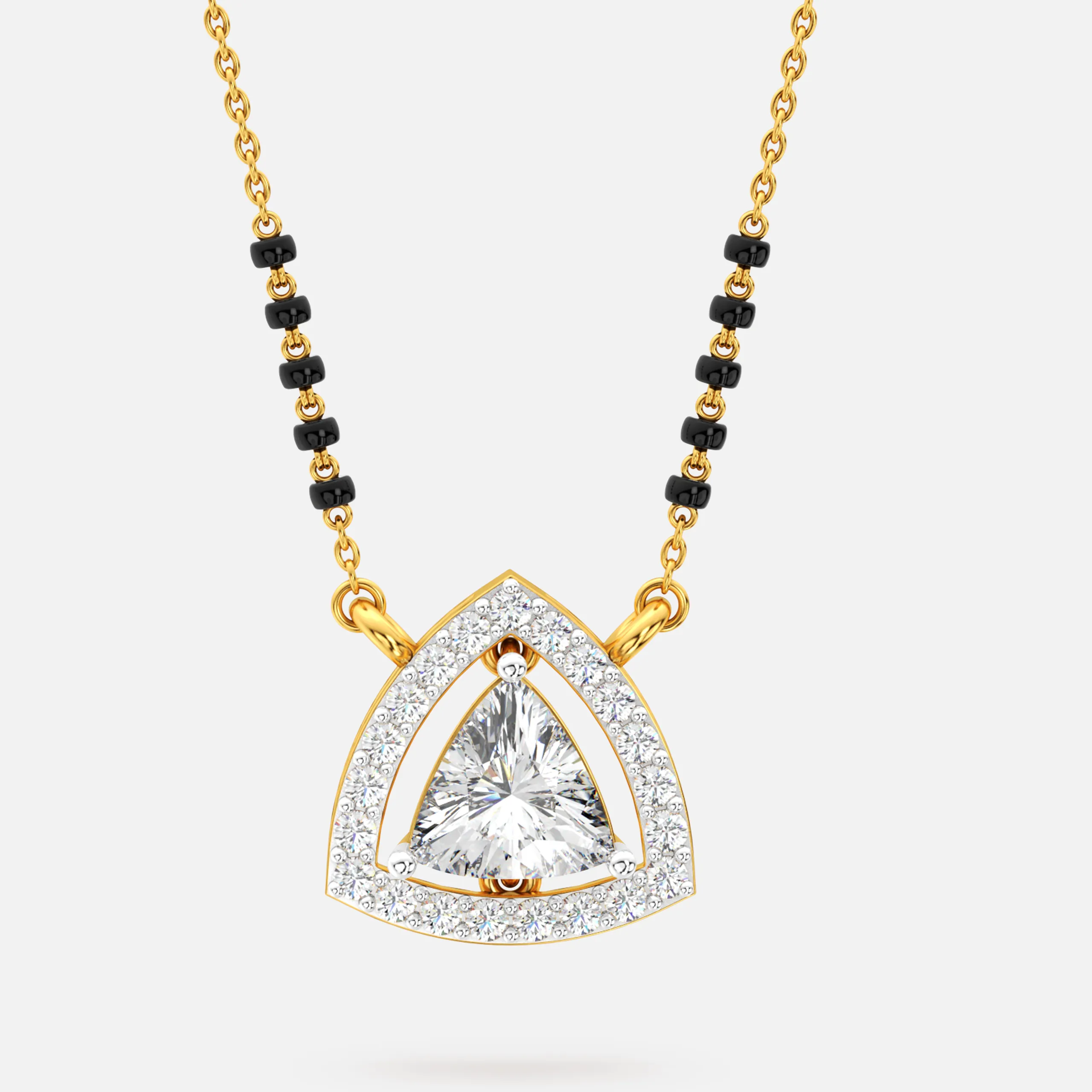 Trinity Diamond Mangalsutra