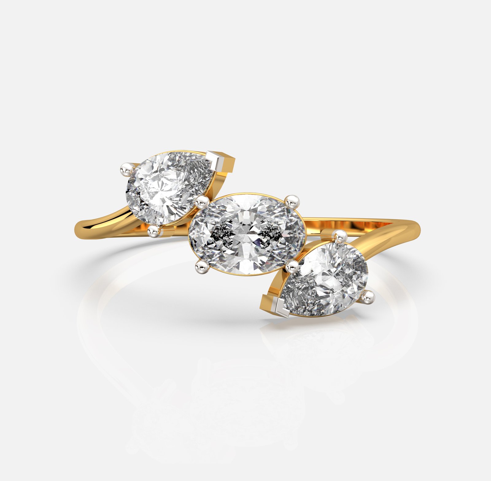 Marivelle Trio Diamond Ring