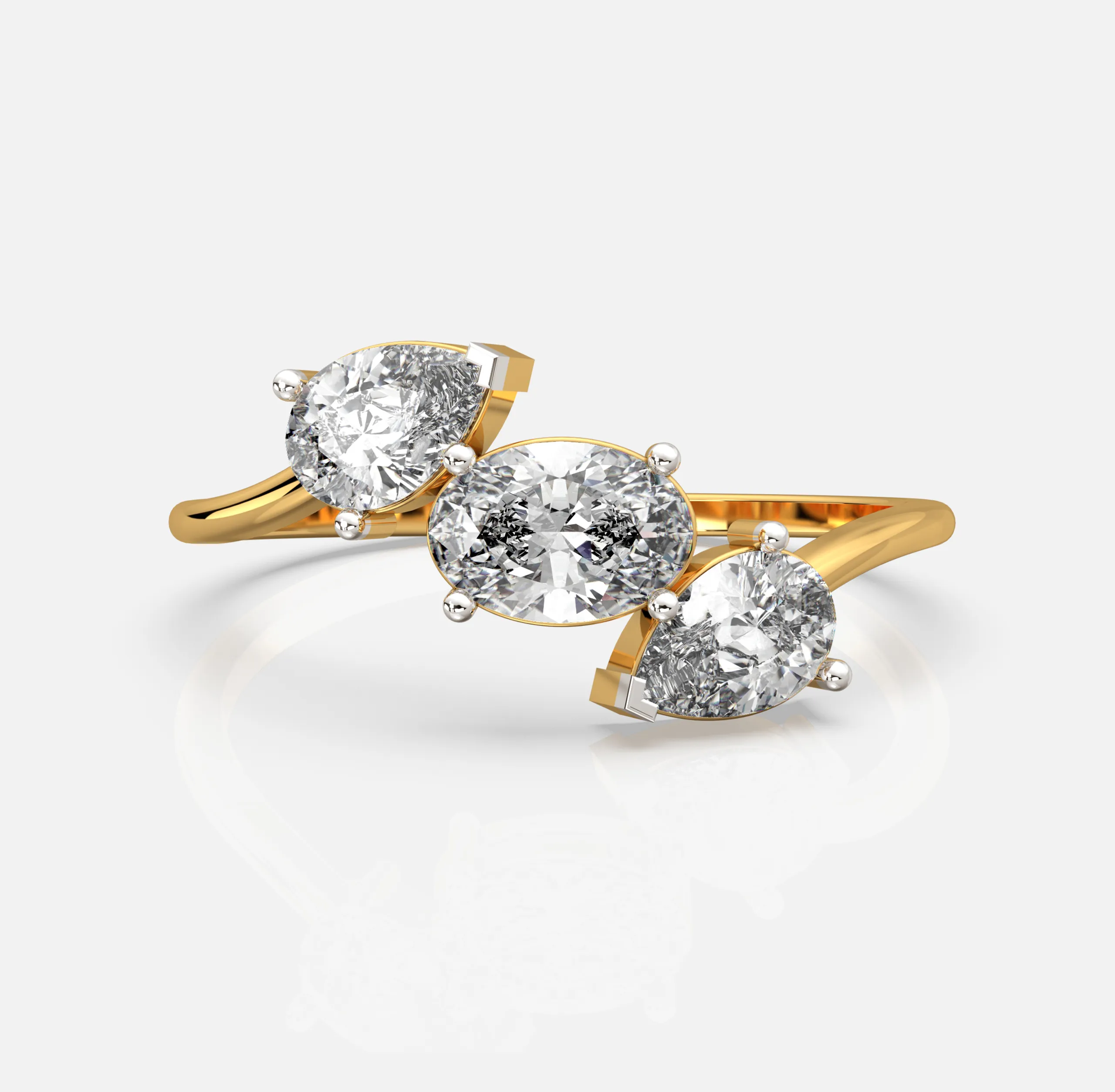 Marivelle Trio Diamond Ring