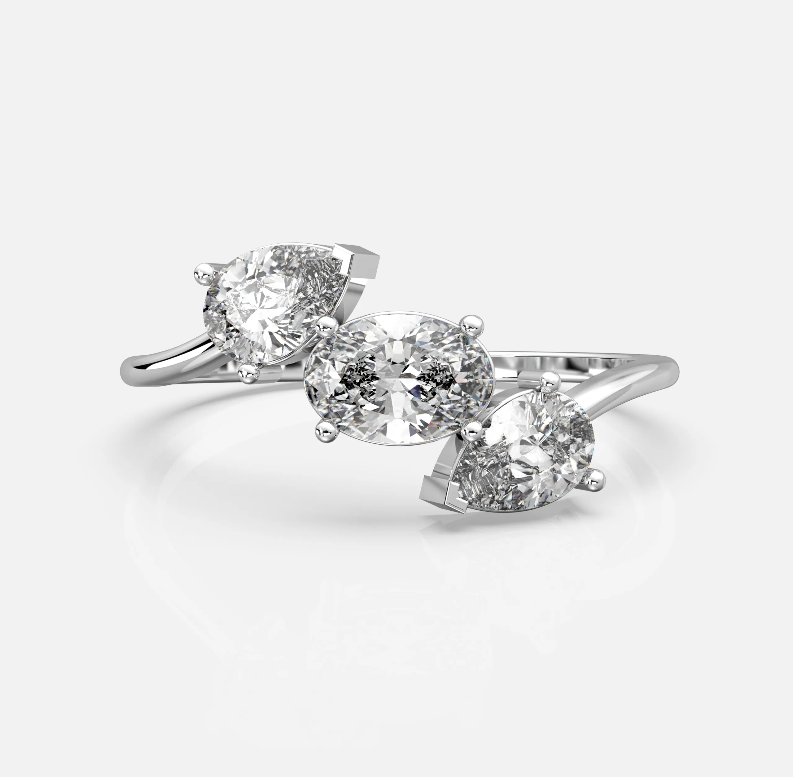 Marivelle Trio Diamond Ring