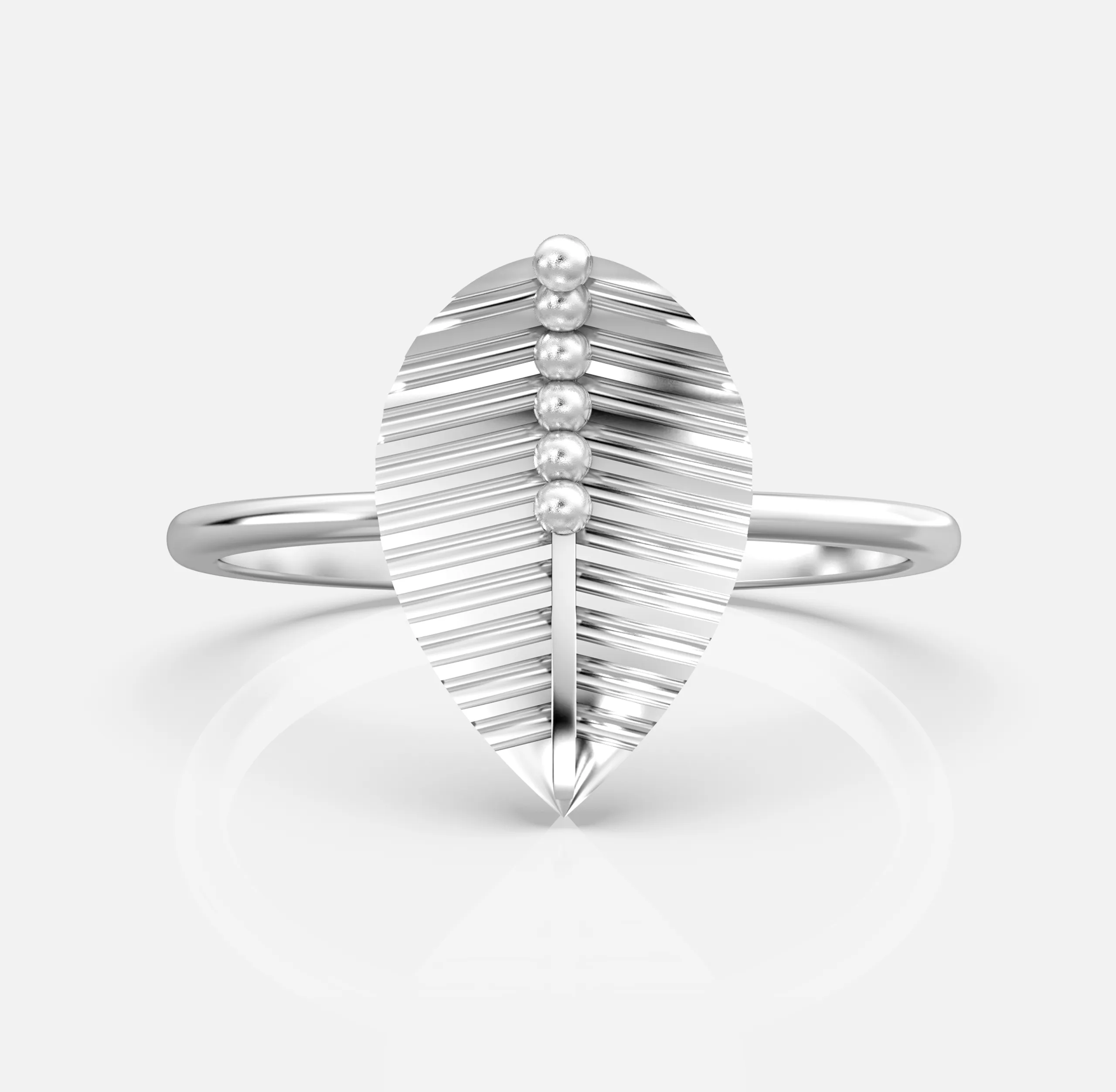 Foliera Vein Ring