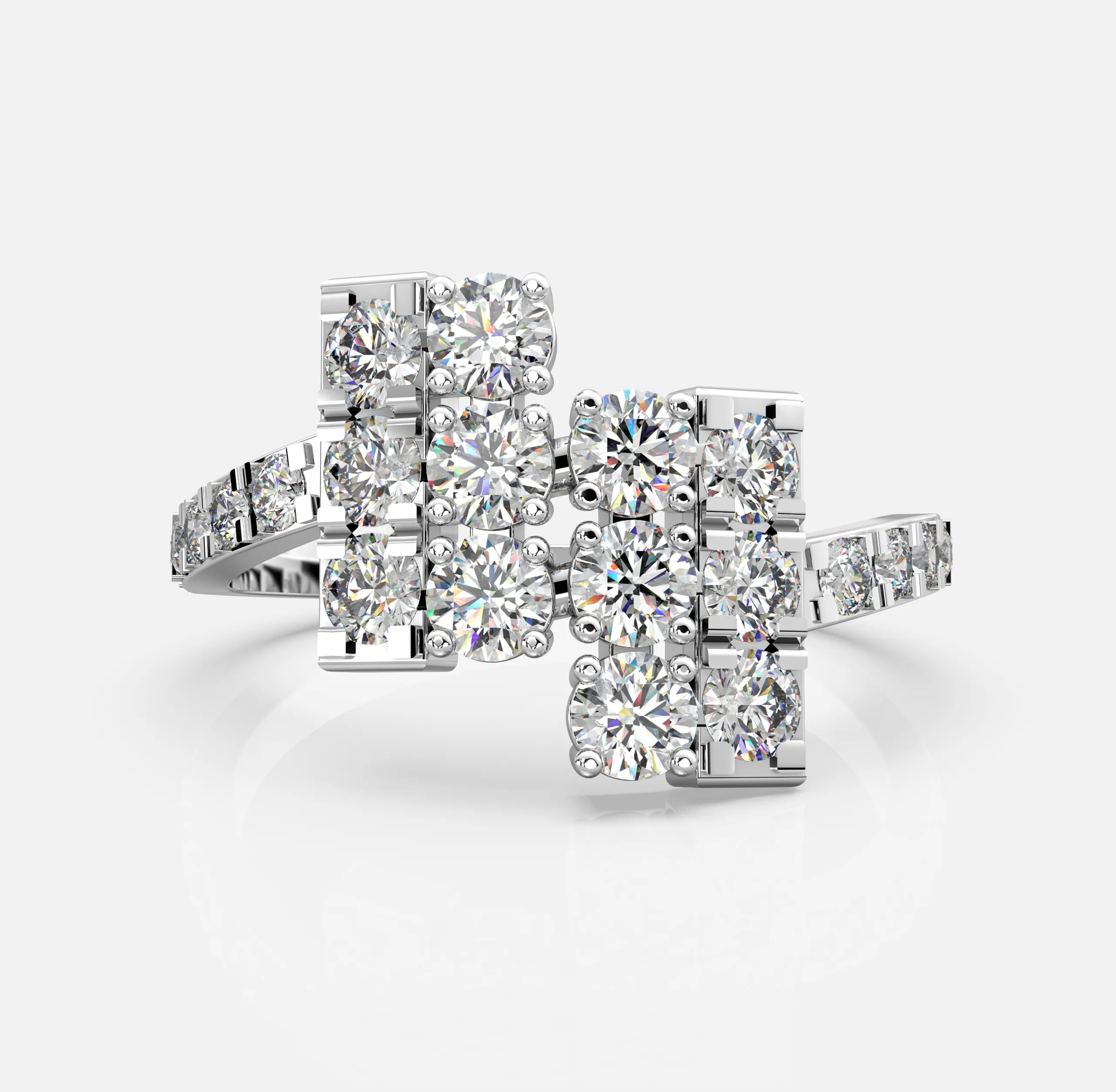 Twin Bloom Ring