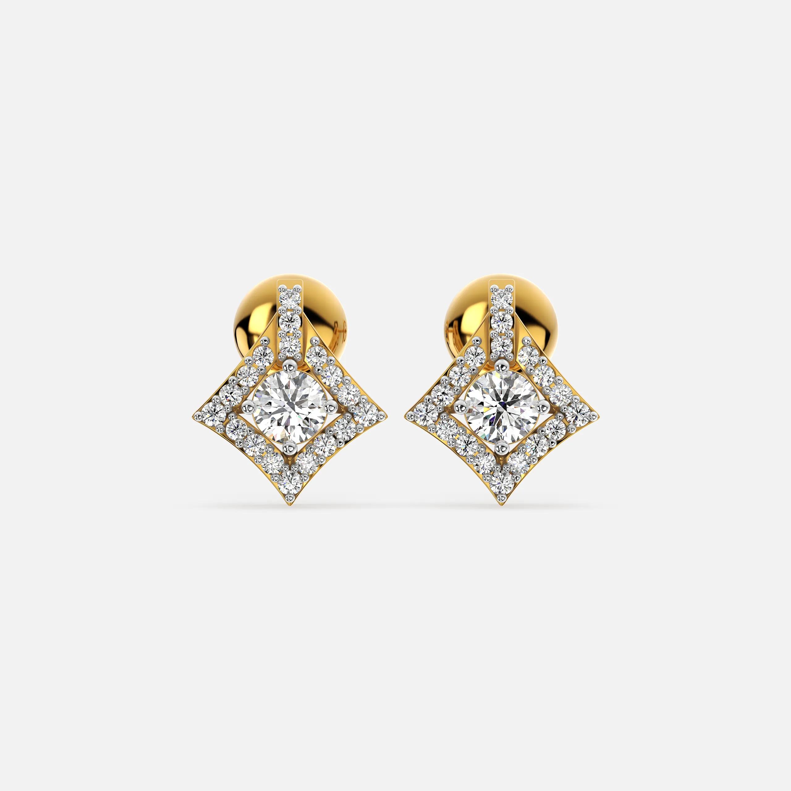 Versatile Prism Diamond Earrings