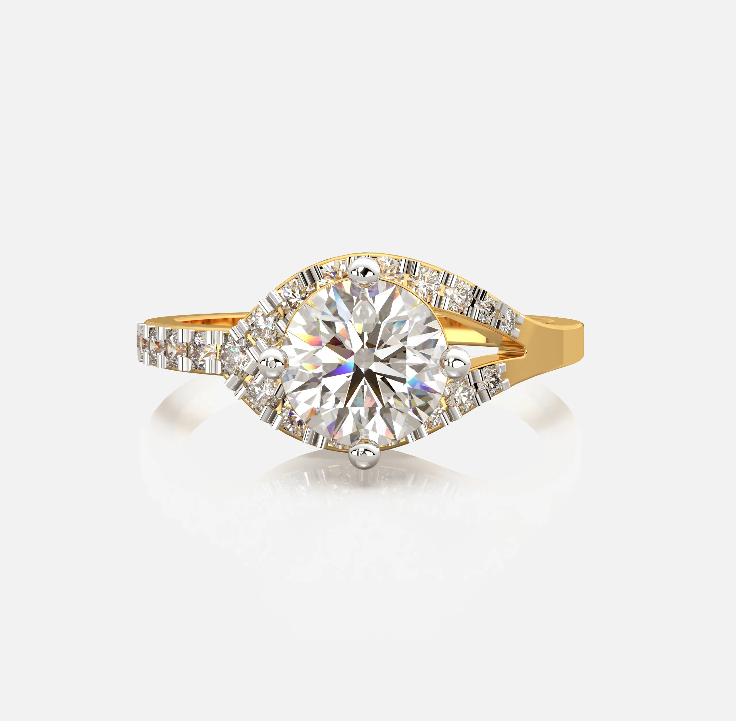 Infinity Gleam Diamond Ring