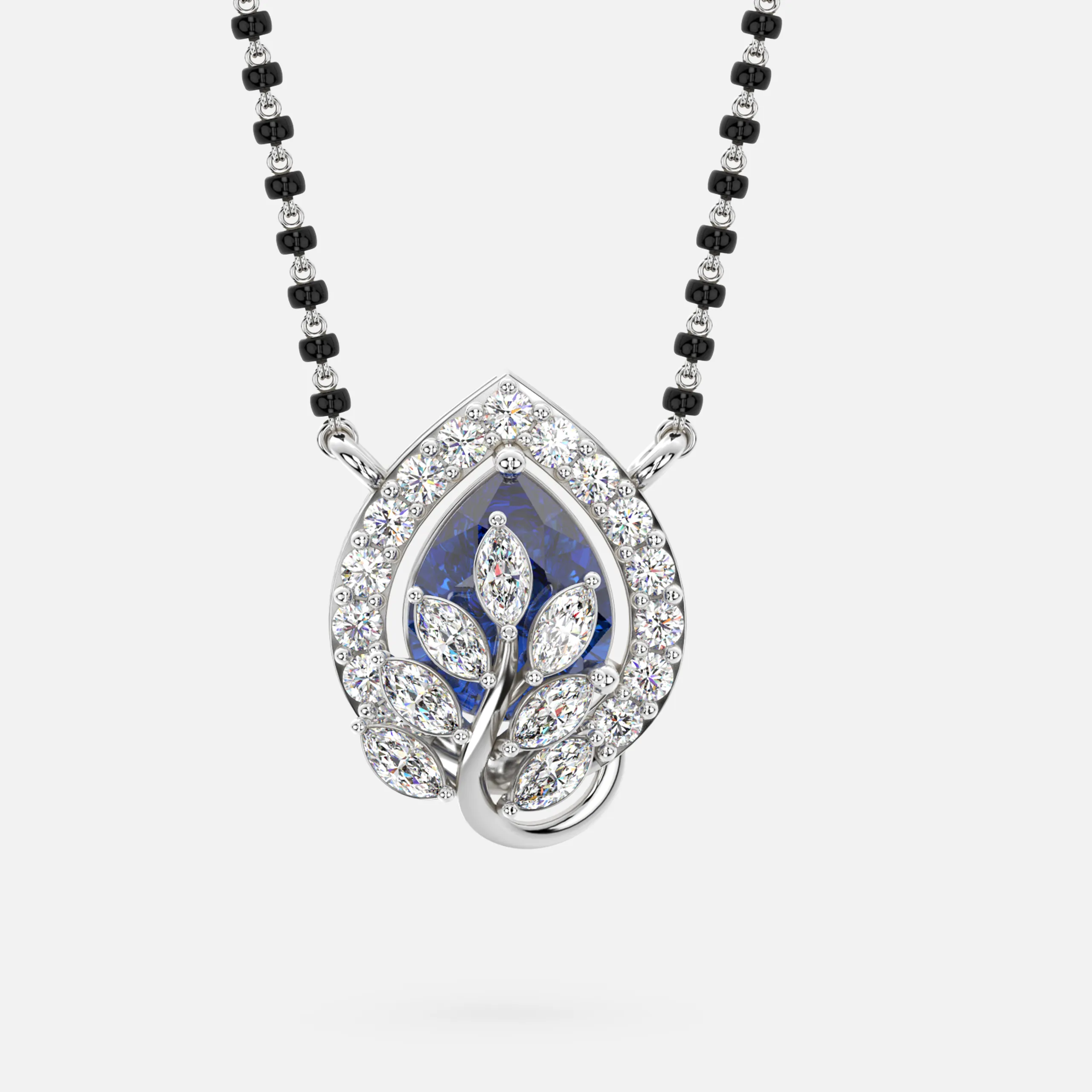 Leafora Diamond Mangalsutra