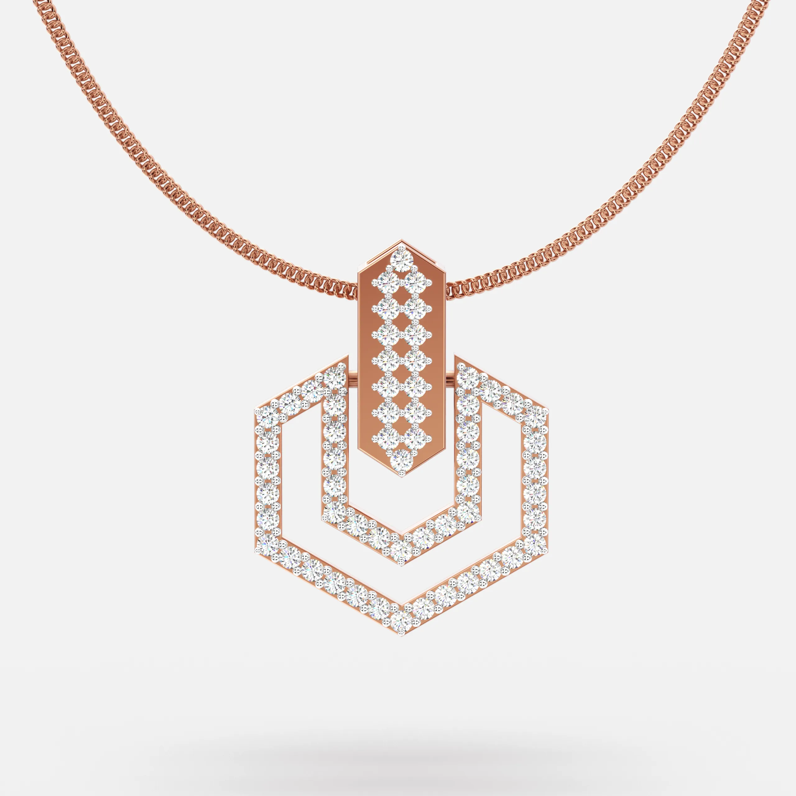 Luxe Layer Diamond Pendant