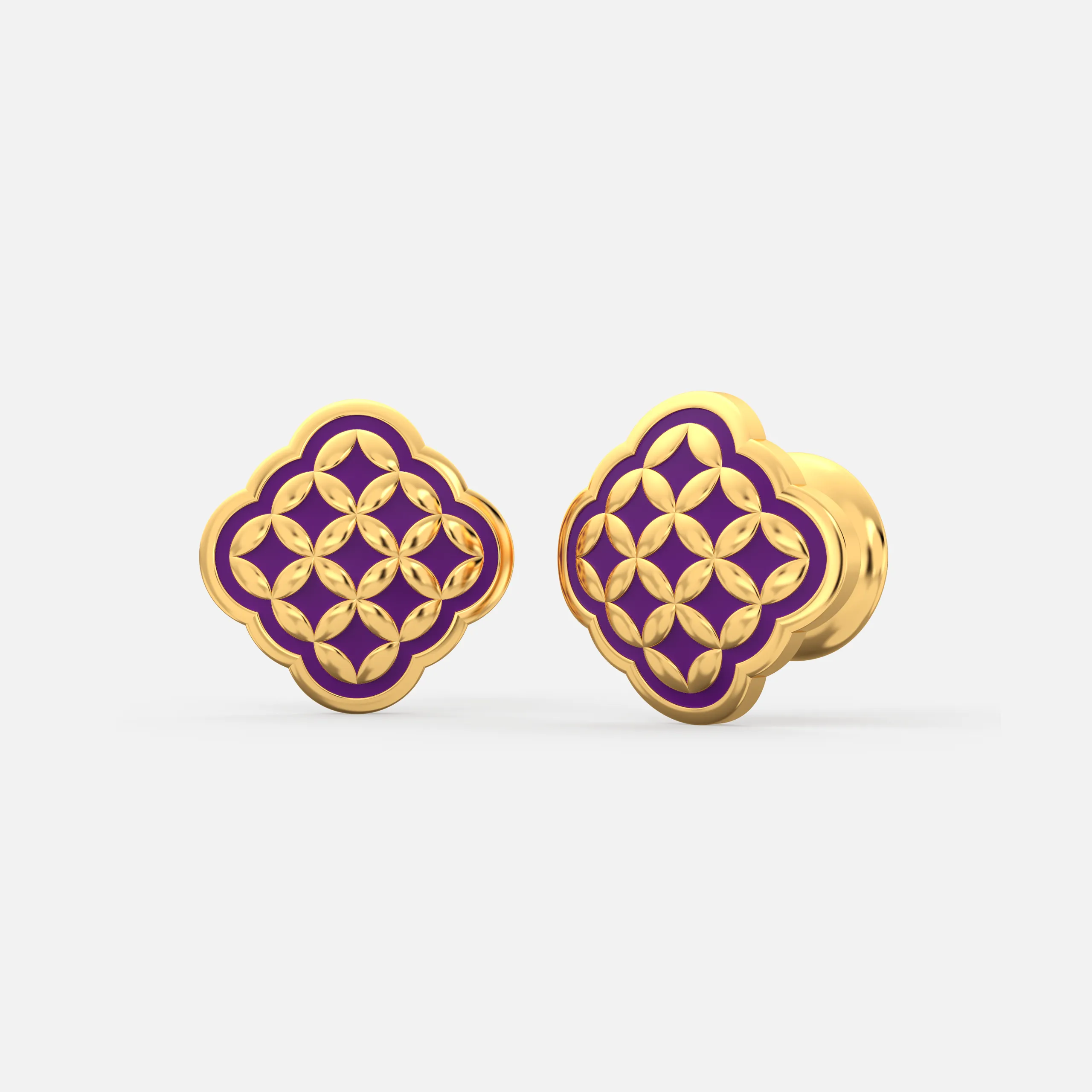 Velora Lattice Bloom Earring