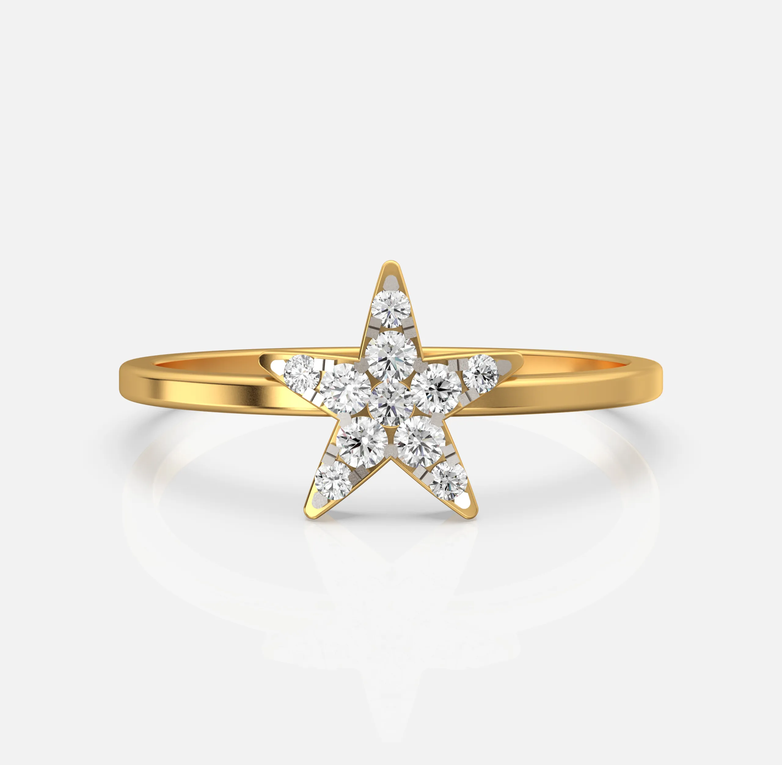 Celestial Star Diamond Ring