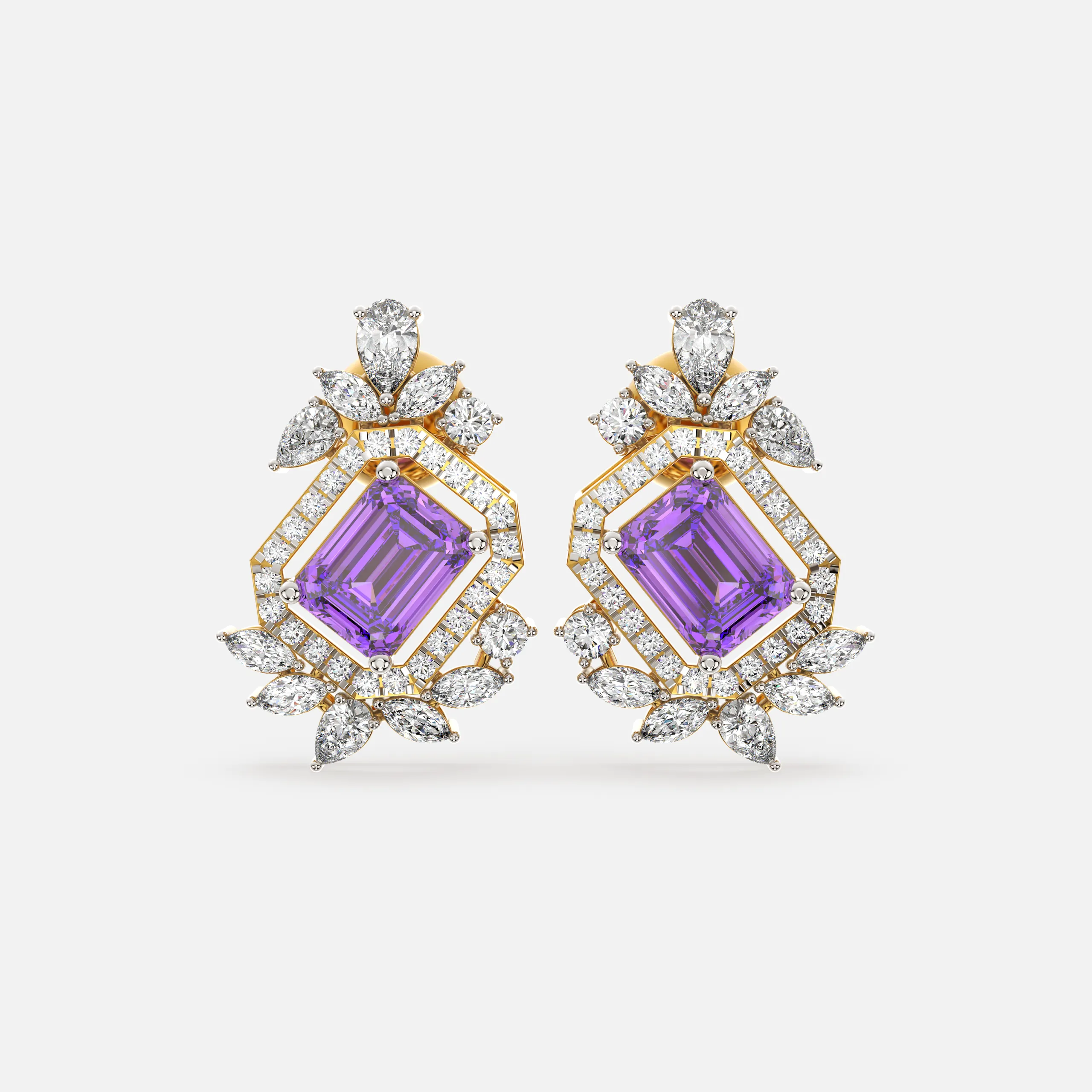 Regalia Spark Diamond Earrings