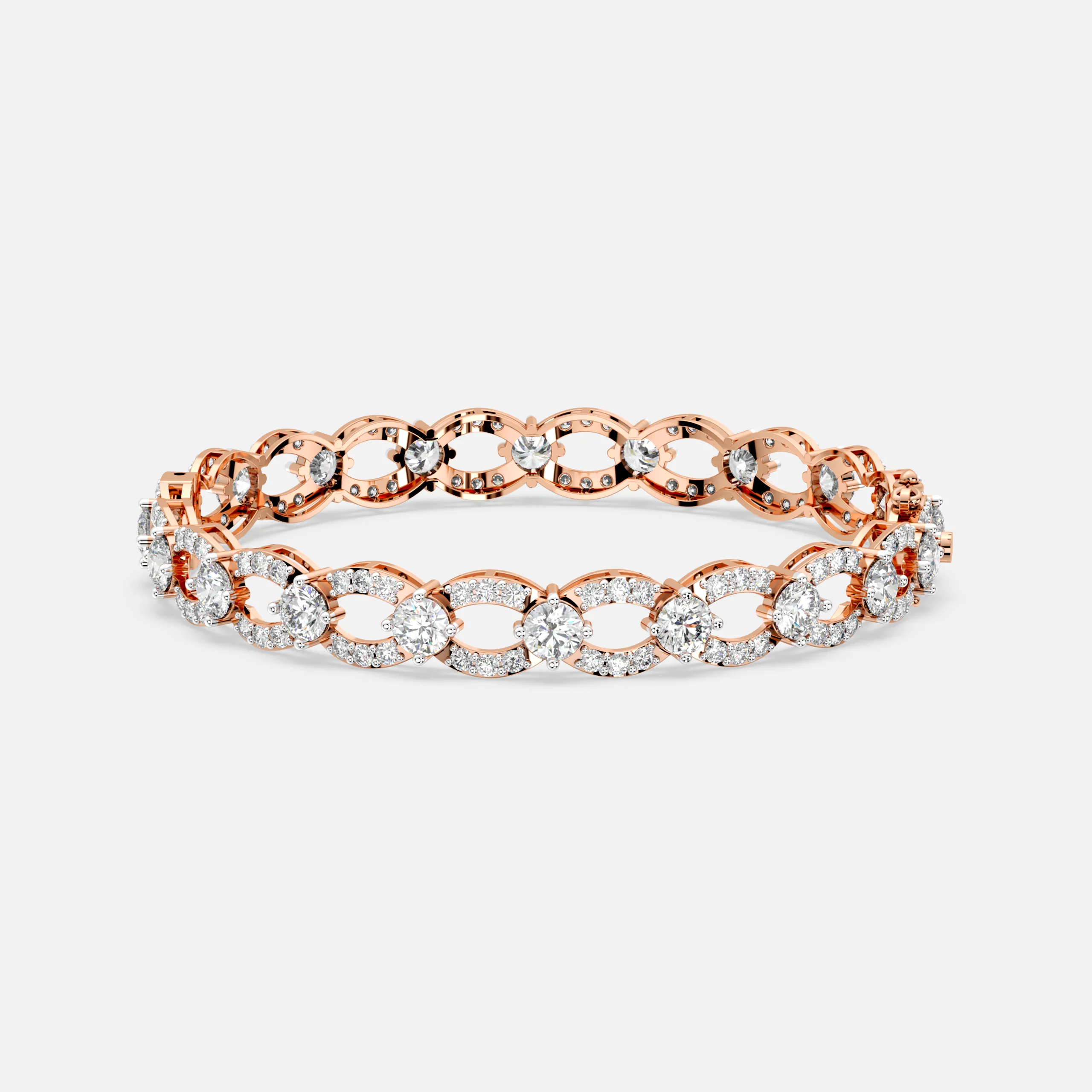 Eterna Oval Link Bangle