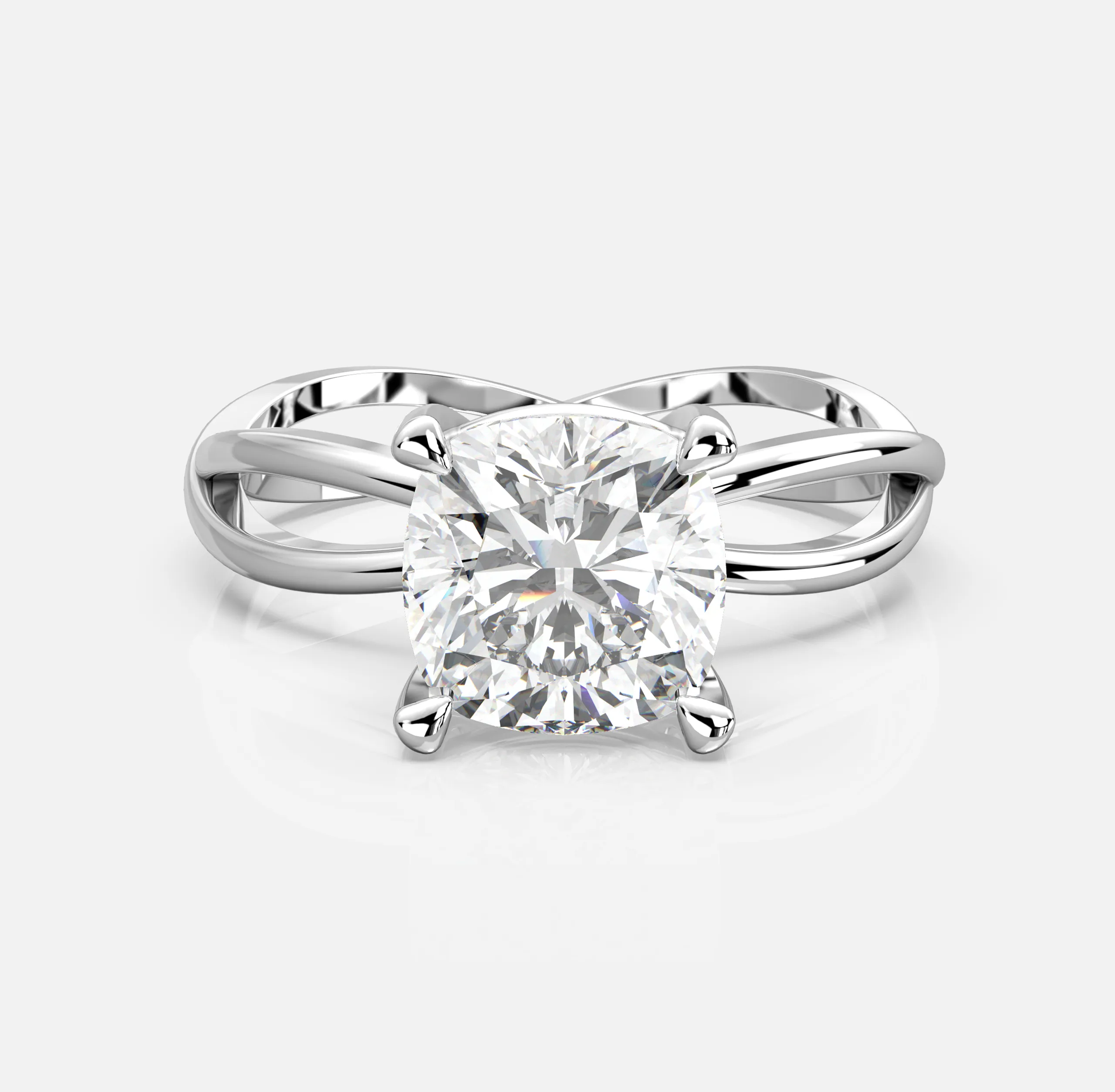 Eterna Cushion Ring