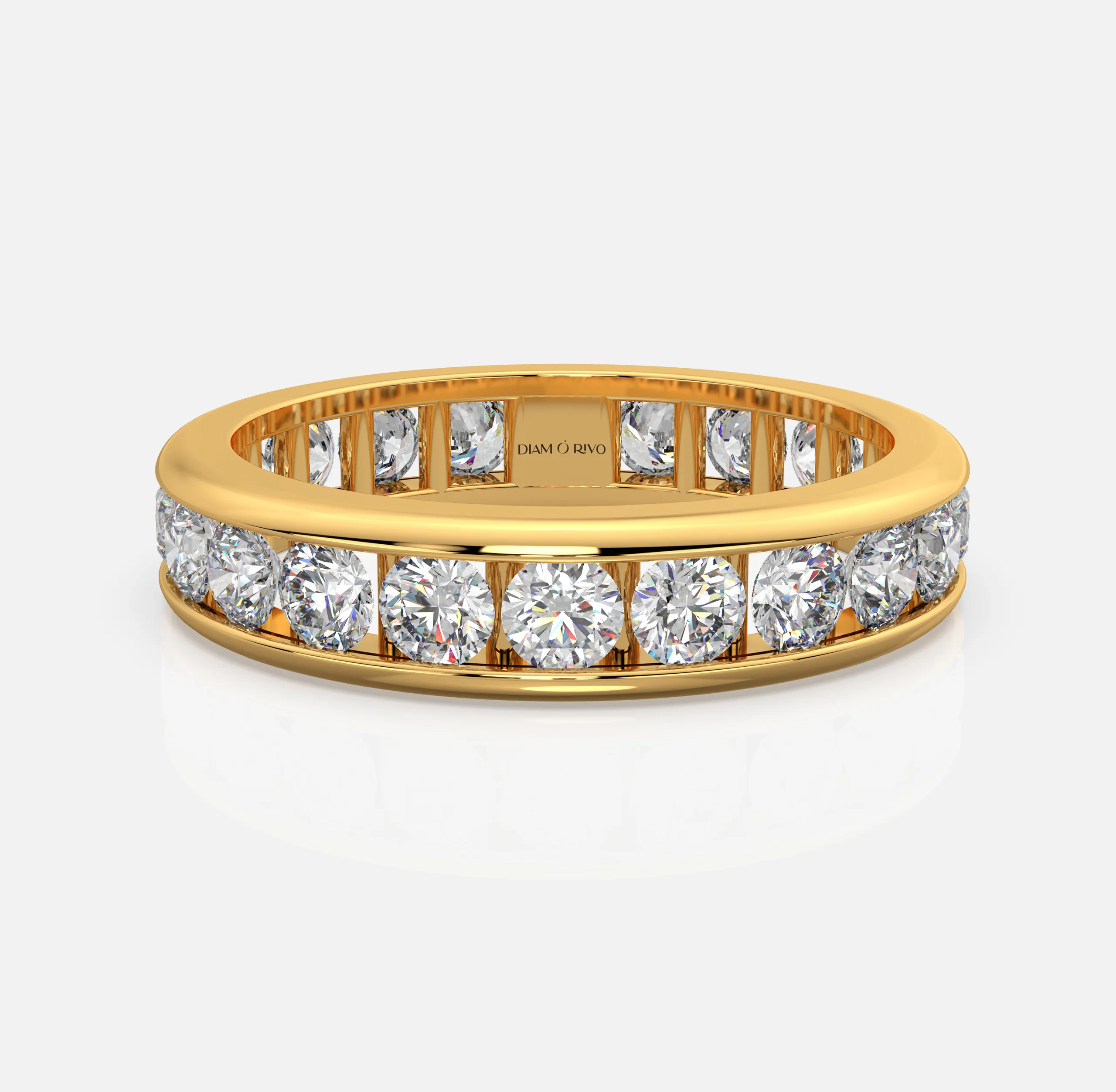 Round Diamond Band