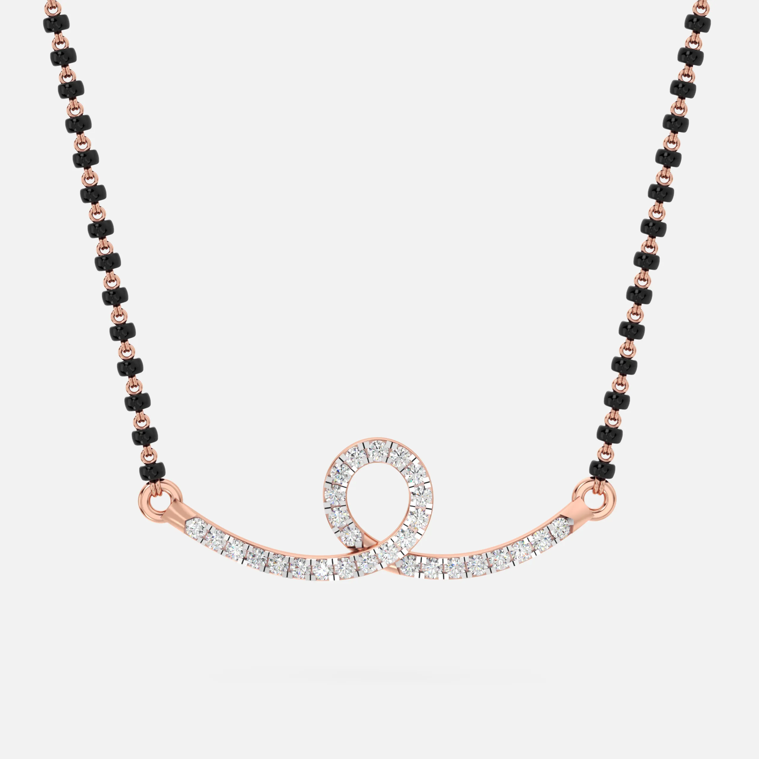 Infinity Loop Diamond Mangalsutra