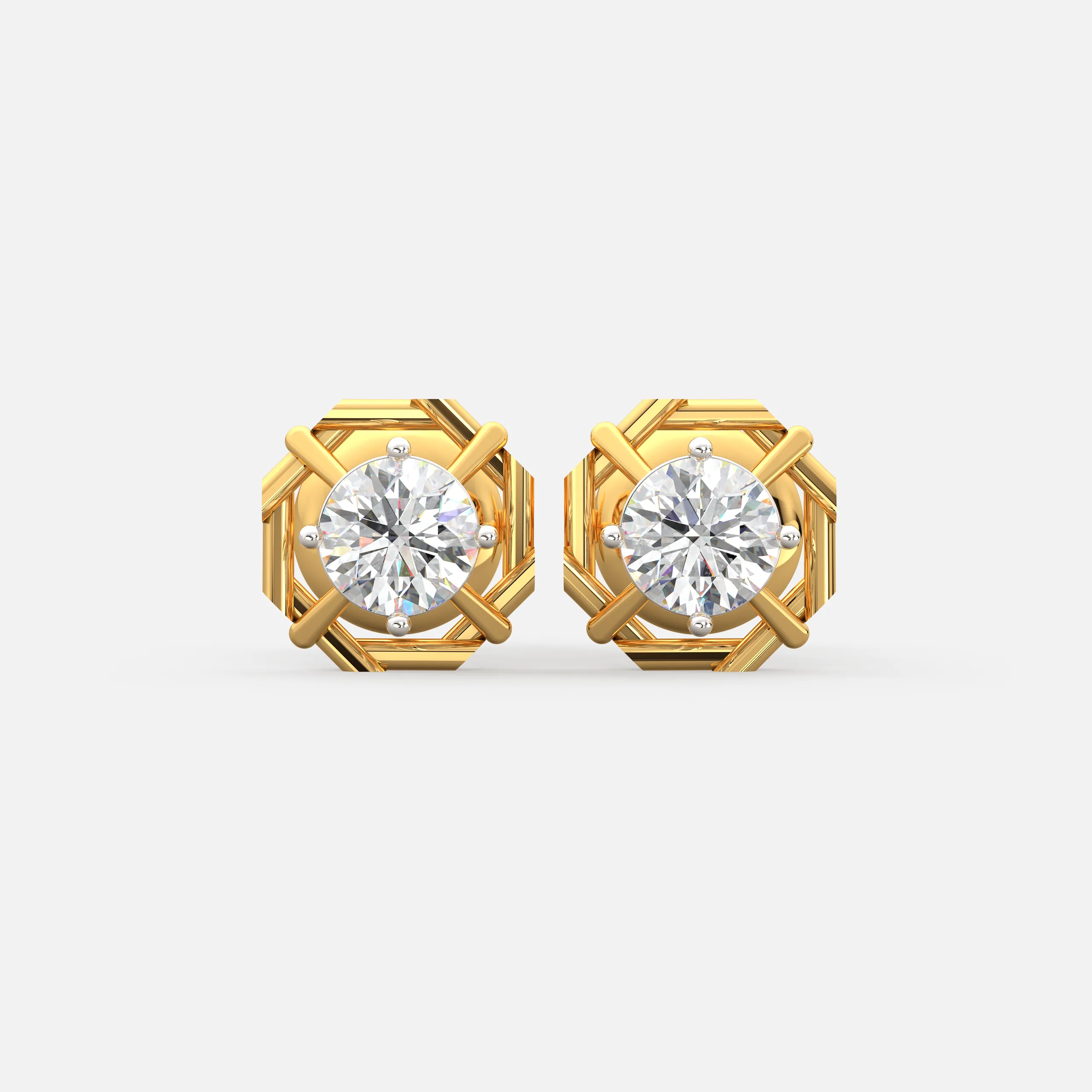 Woven Halo Earrings