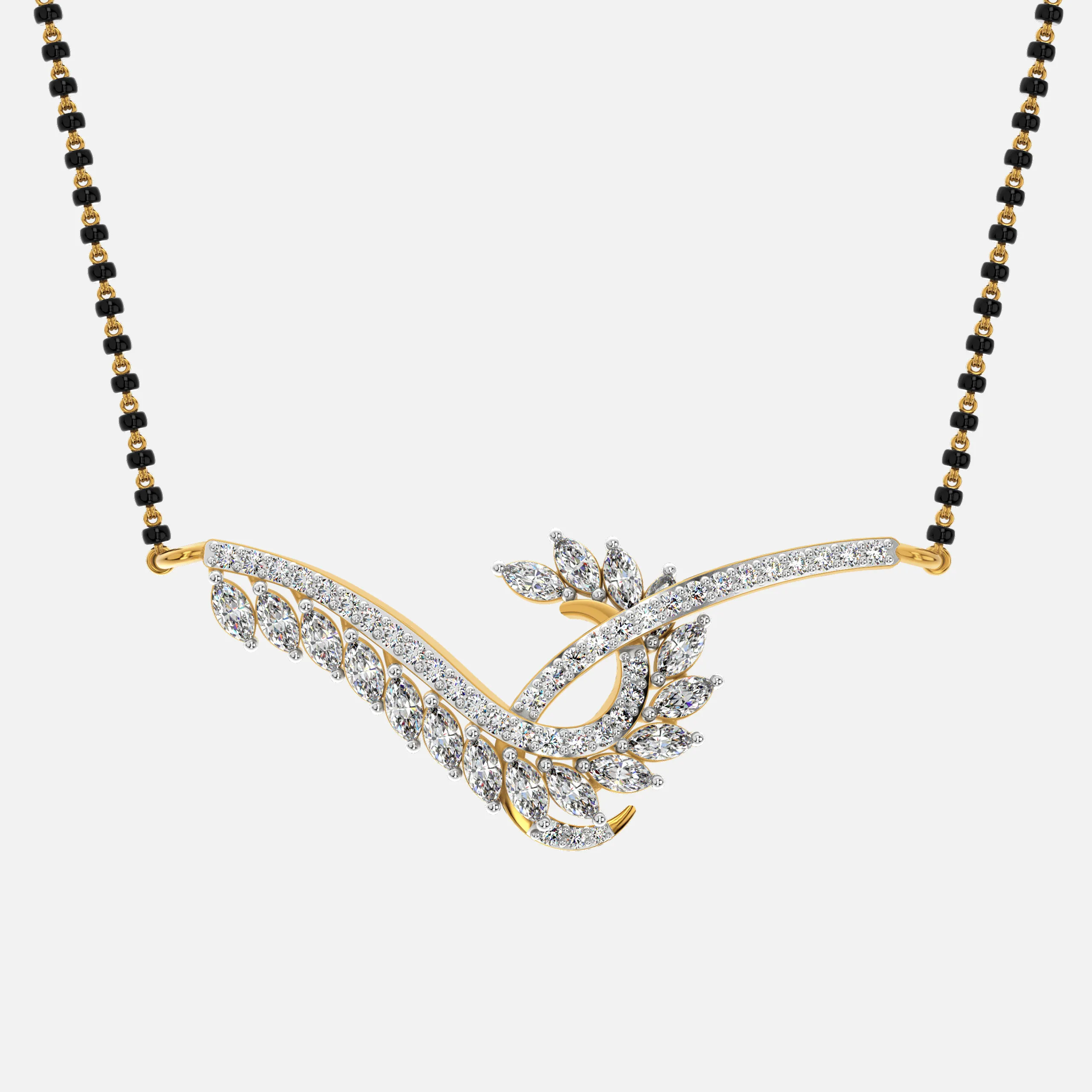 Flora Vine Mangalsutra
