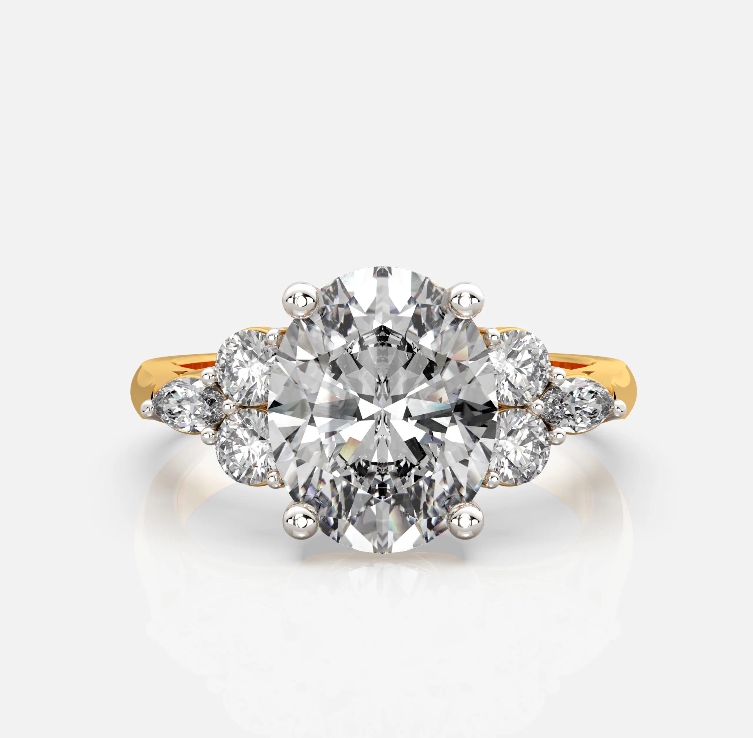 Aurora Bloom Diamond Ring