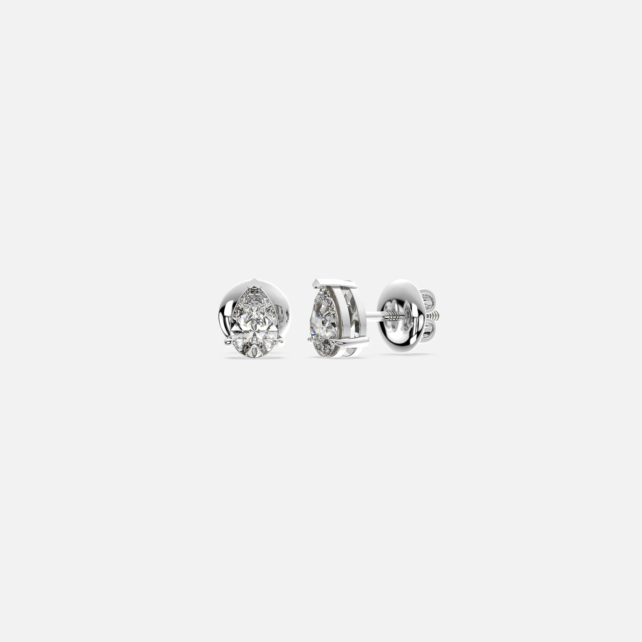 Lustre Teardrop Earrings