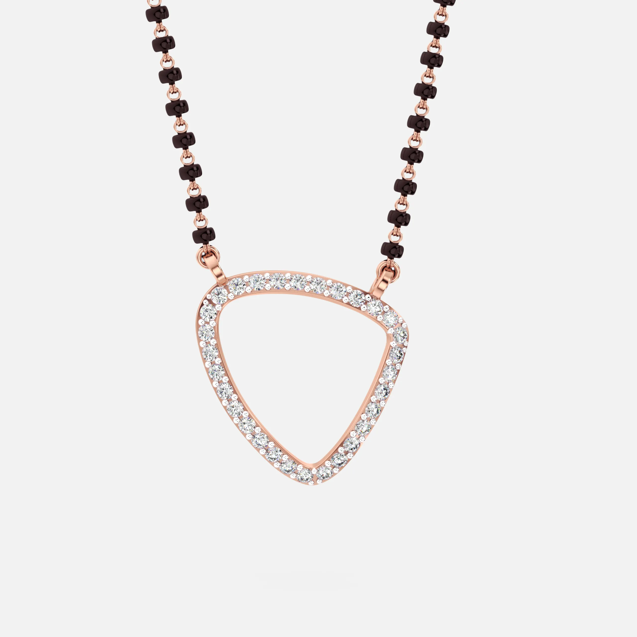 Trio Aura Diamond Mangalsutra