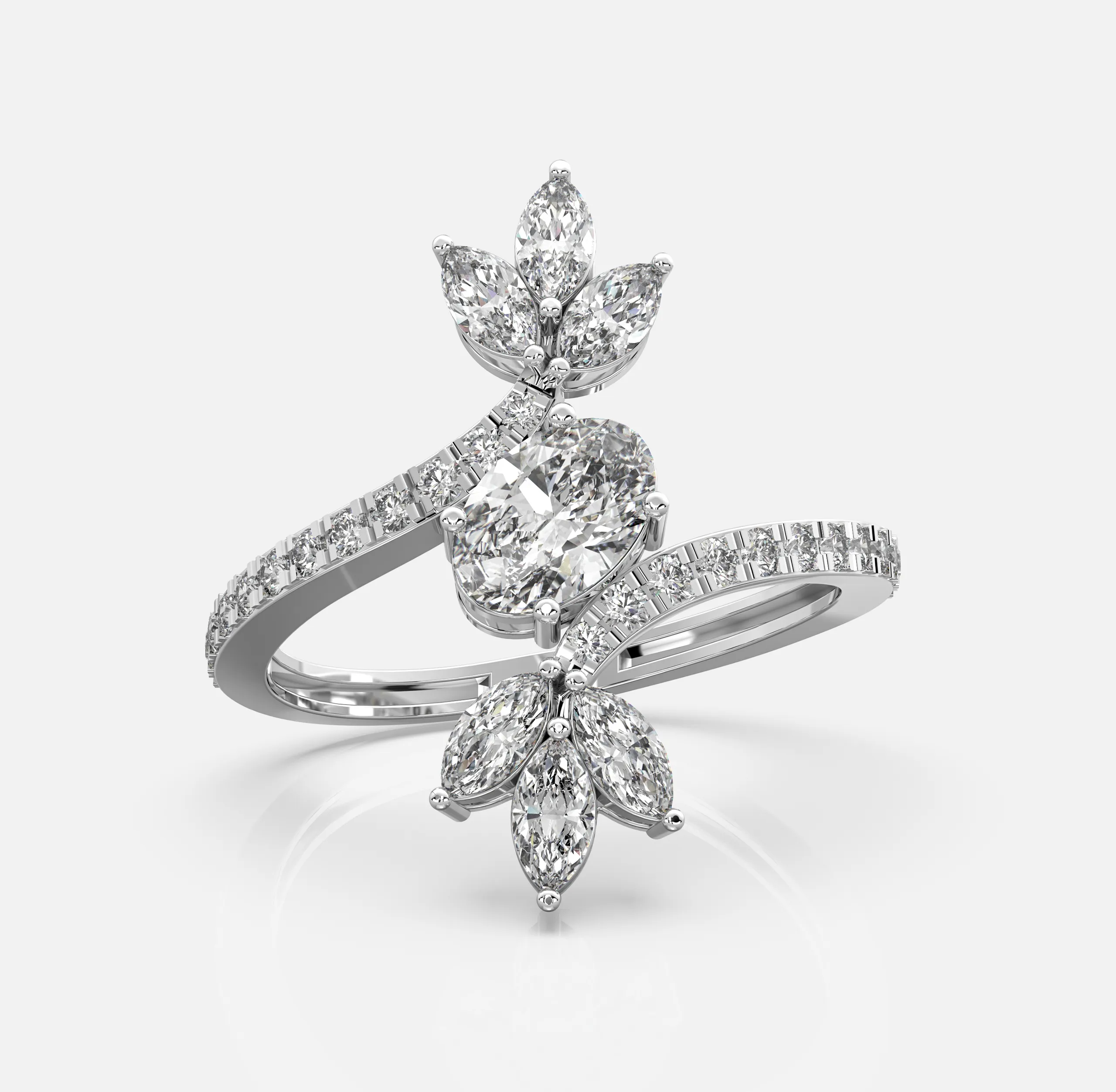 Ivory Blossom Ring