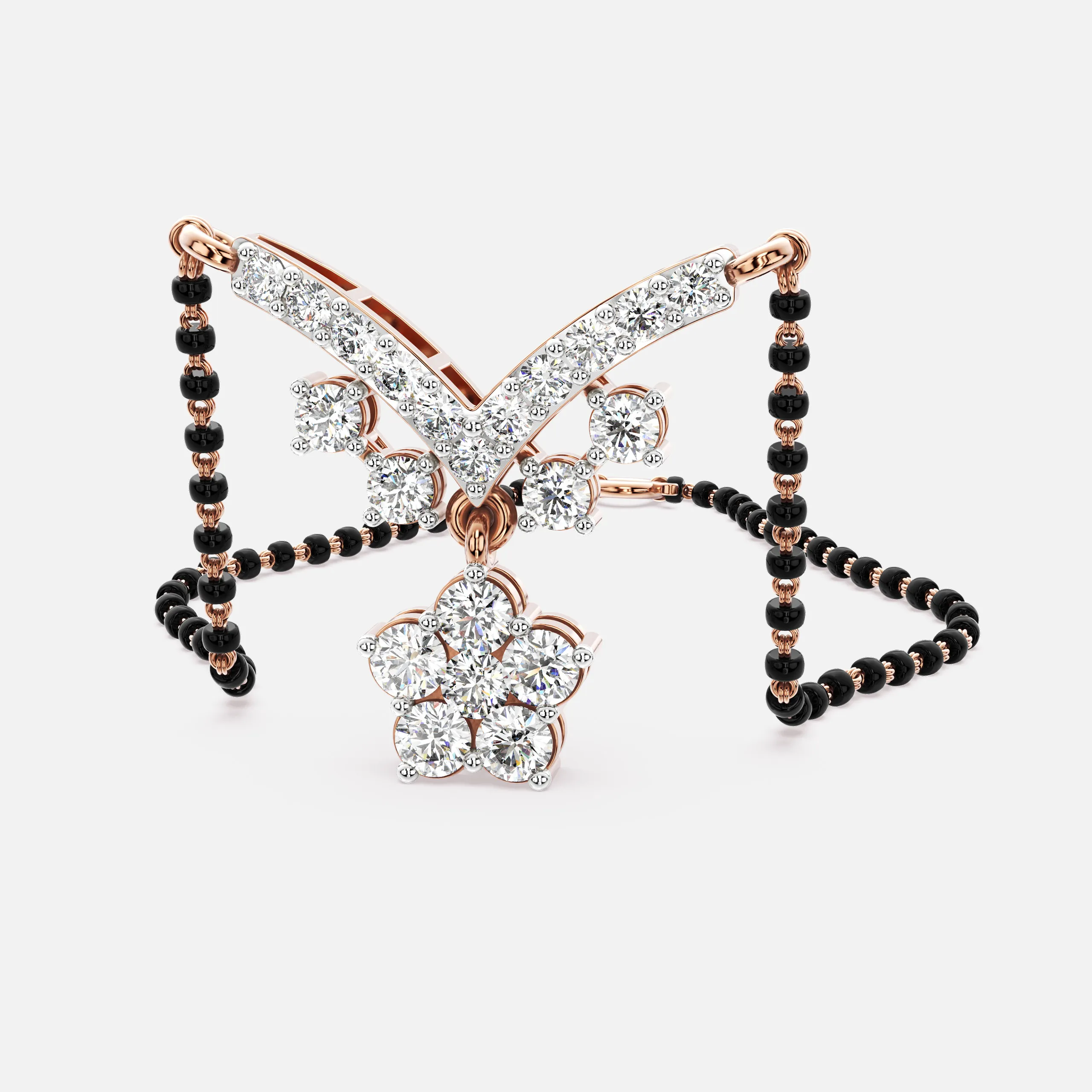 Florel Diamond Mangalsutra