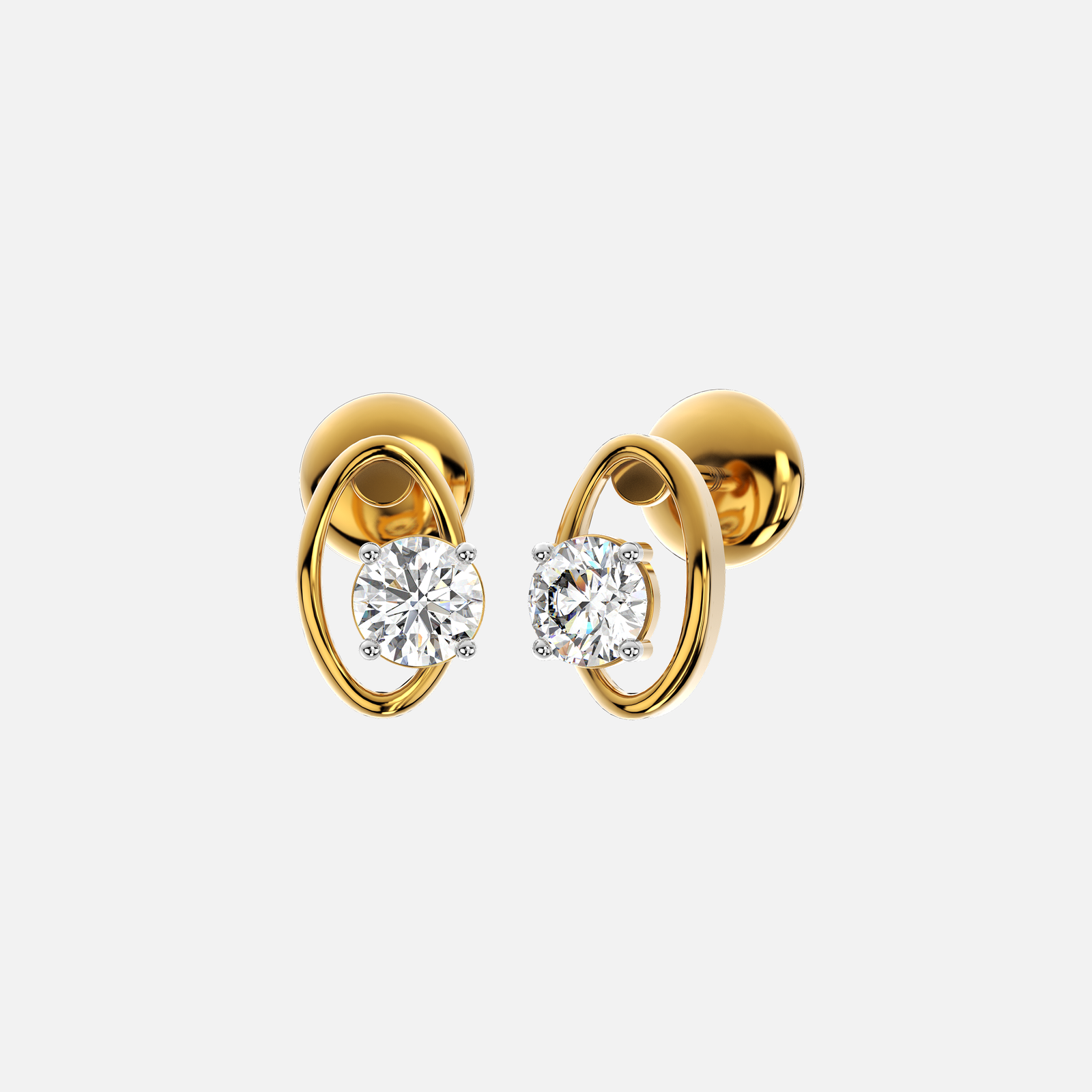 Eternal Halo Diamond Earring