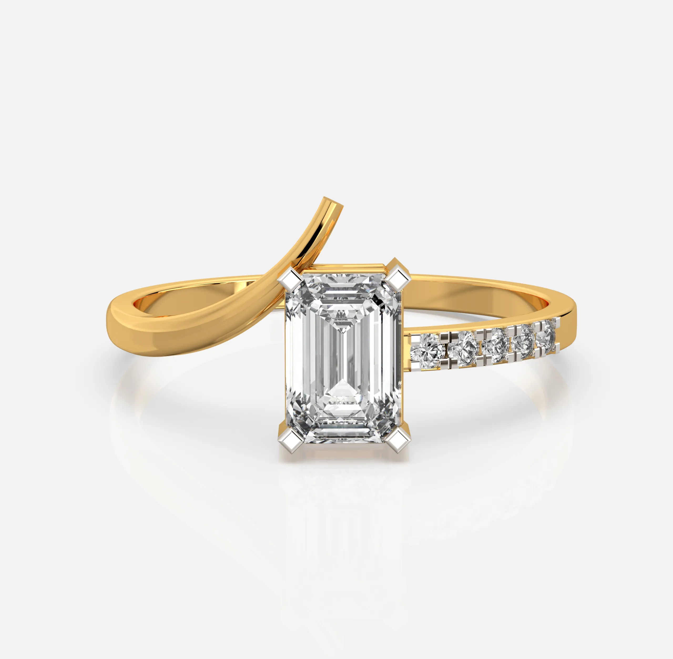 Emera Solitaire Grace Ring