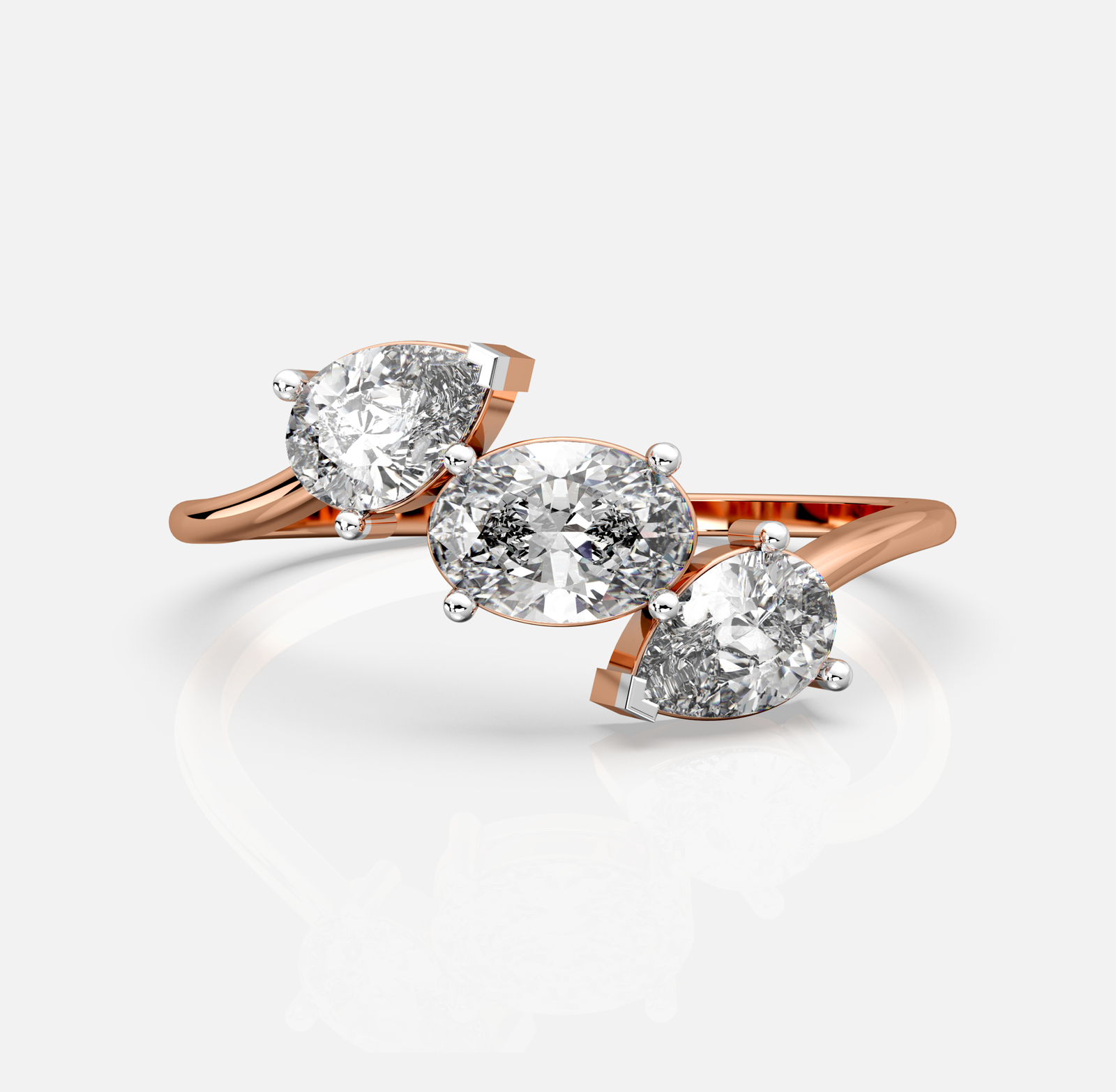 Marivelle Trio Diamond Ring