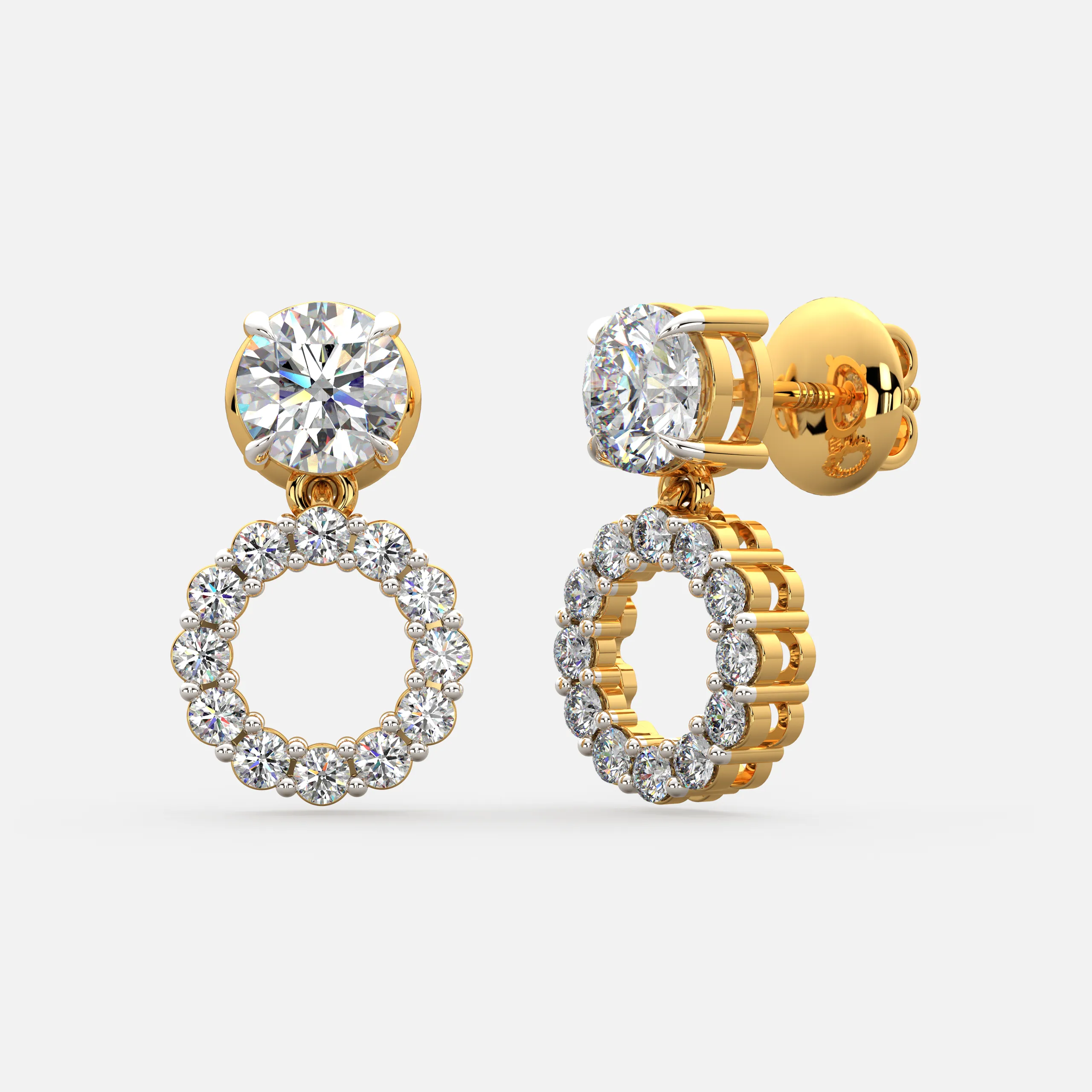 Lustre Loop Earrings
