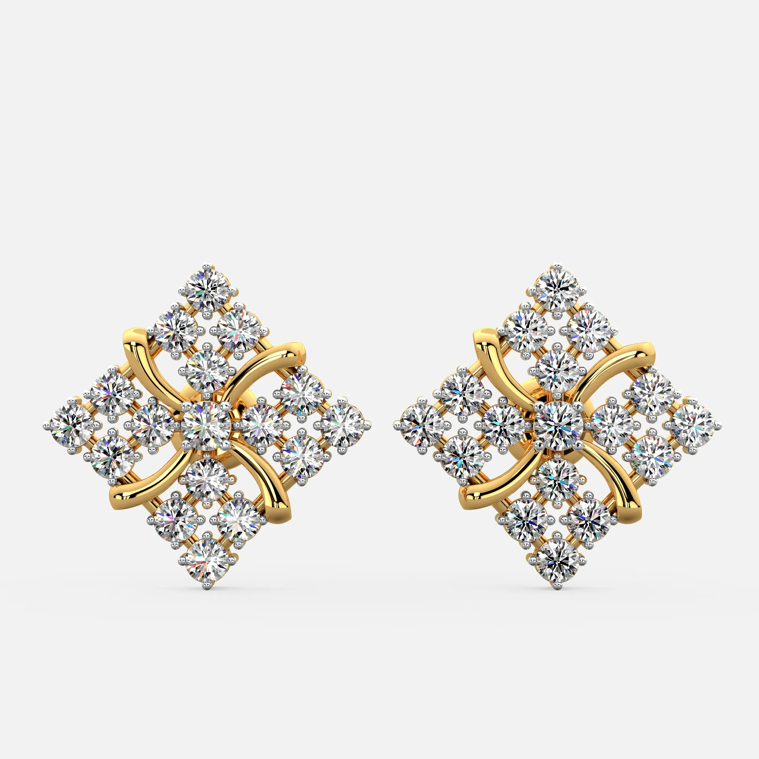 Eternal Blossom Diamond Earrings