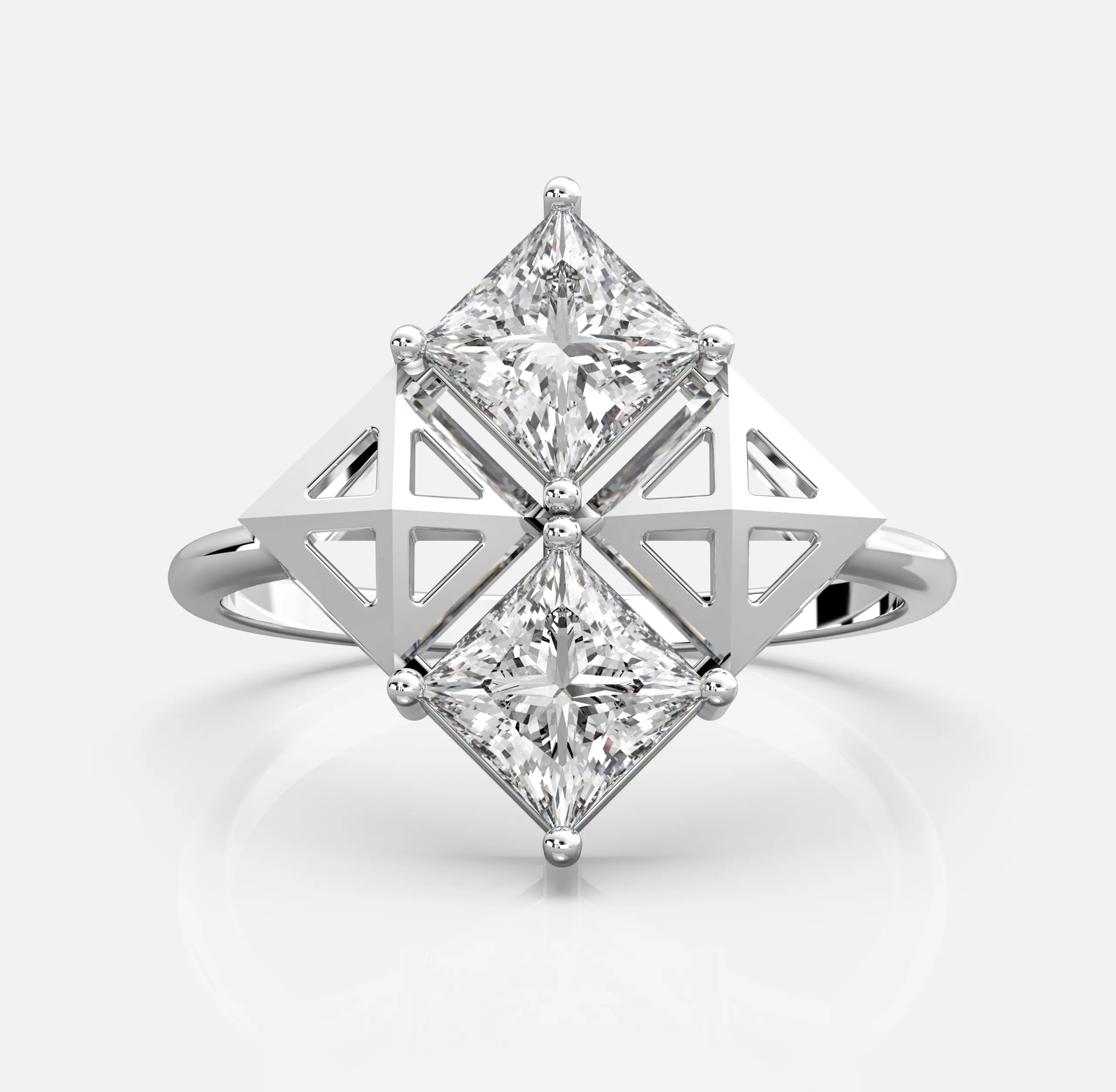 Celestia Frame Diamond Ring