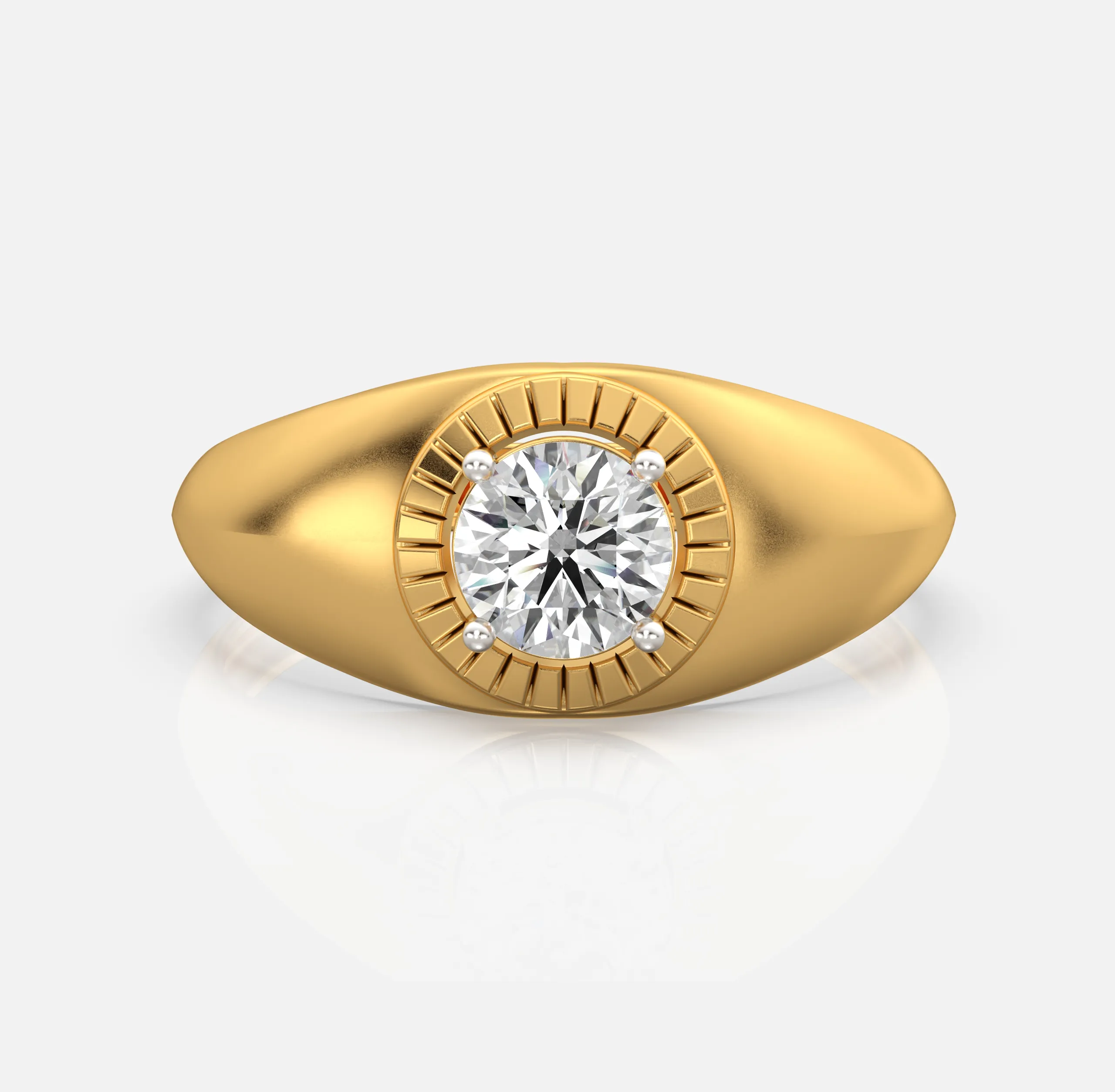 Solaris Radiant Diamond Men's Ring
