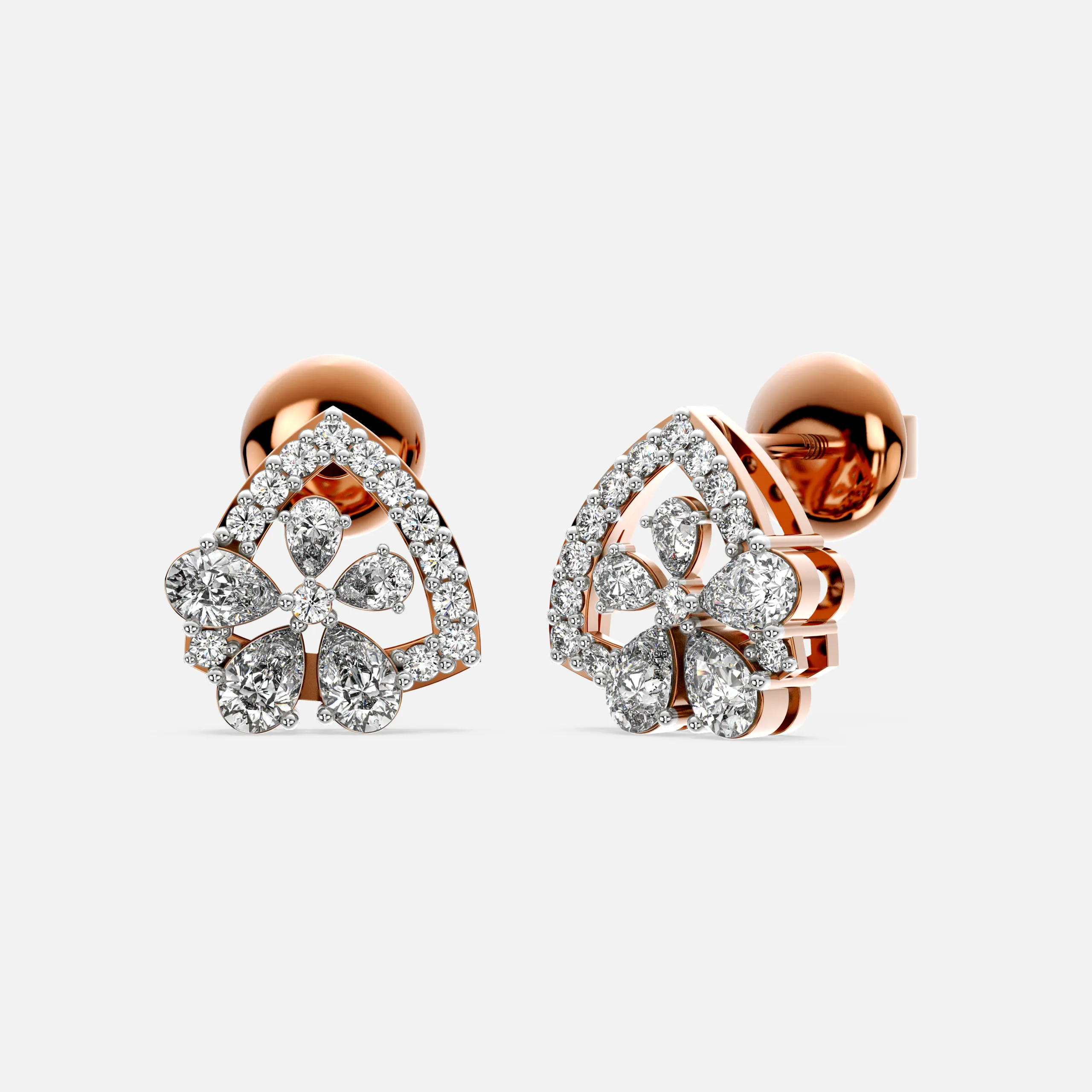 Triora Bloom Diamond Earrings