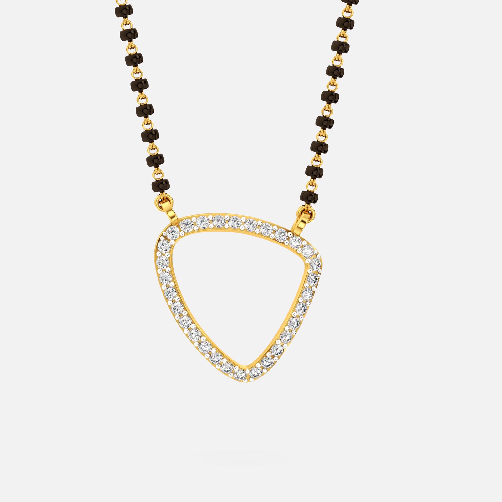 Trio Aura Diamond Mangalsutra