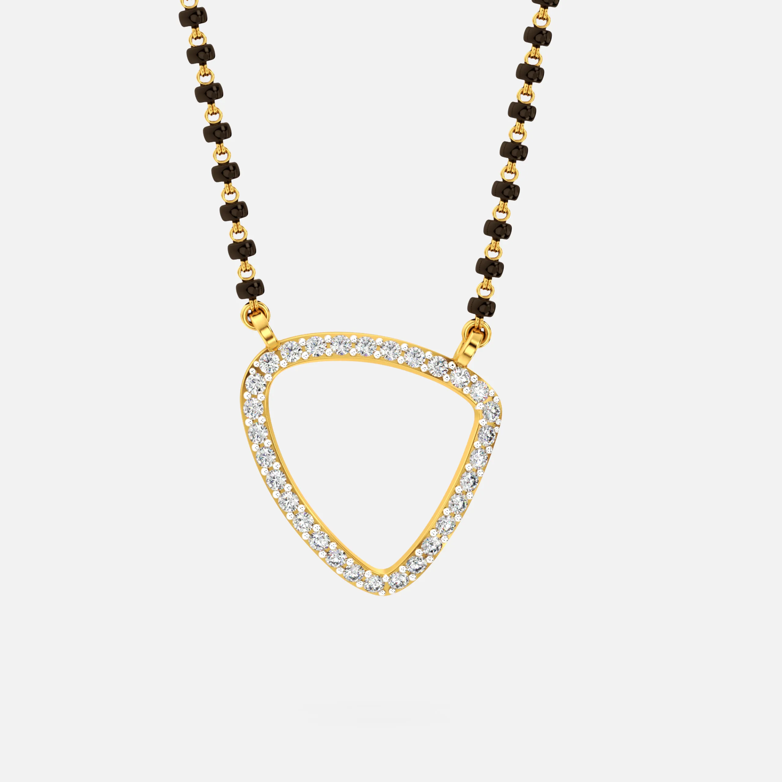 Trio Aura Diamond Mangalsutra