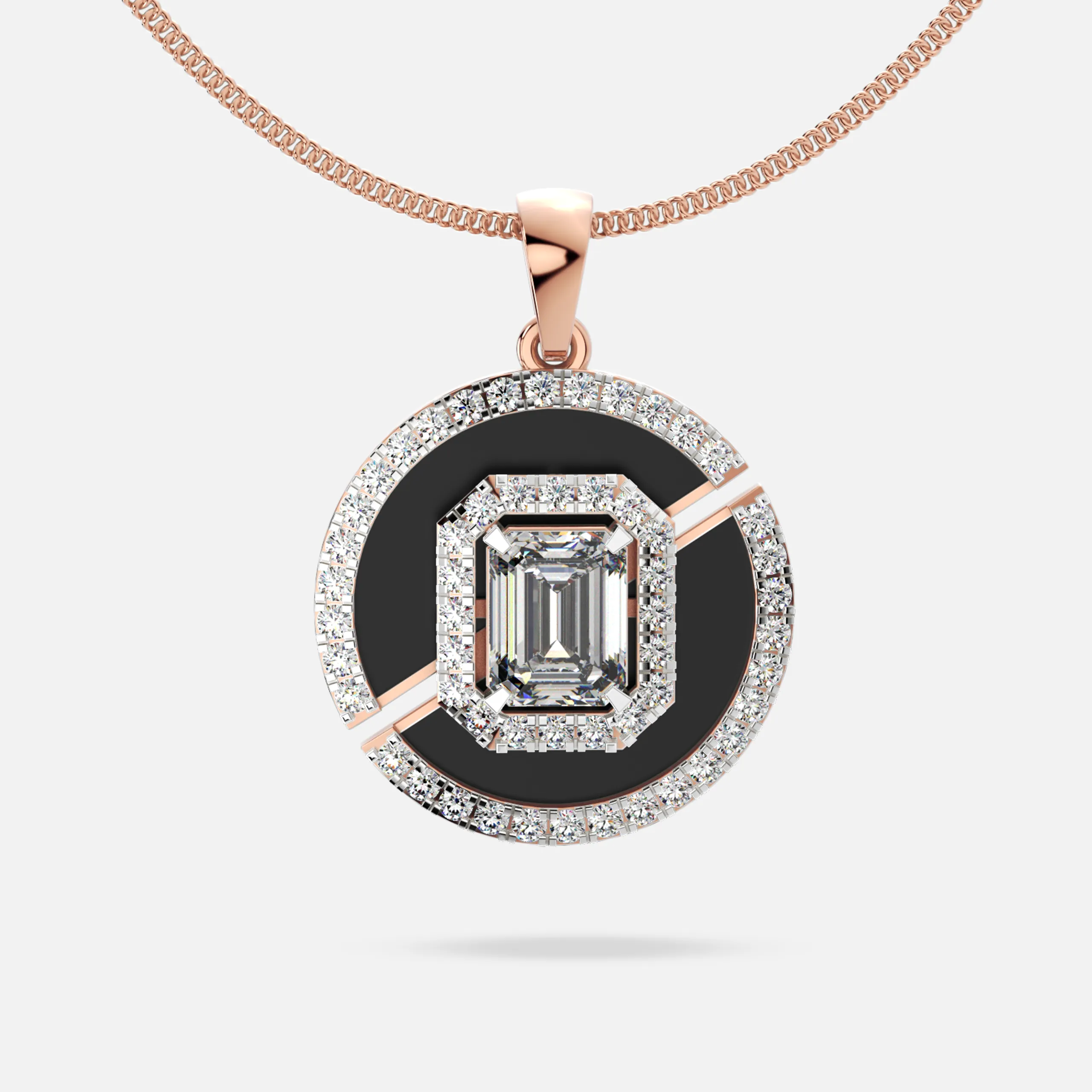 Artistic Diamond Pendant