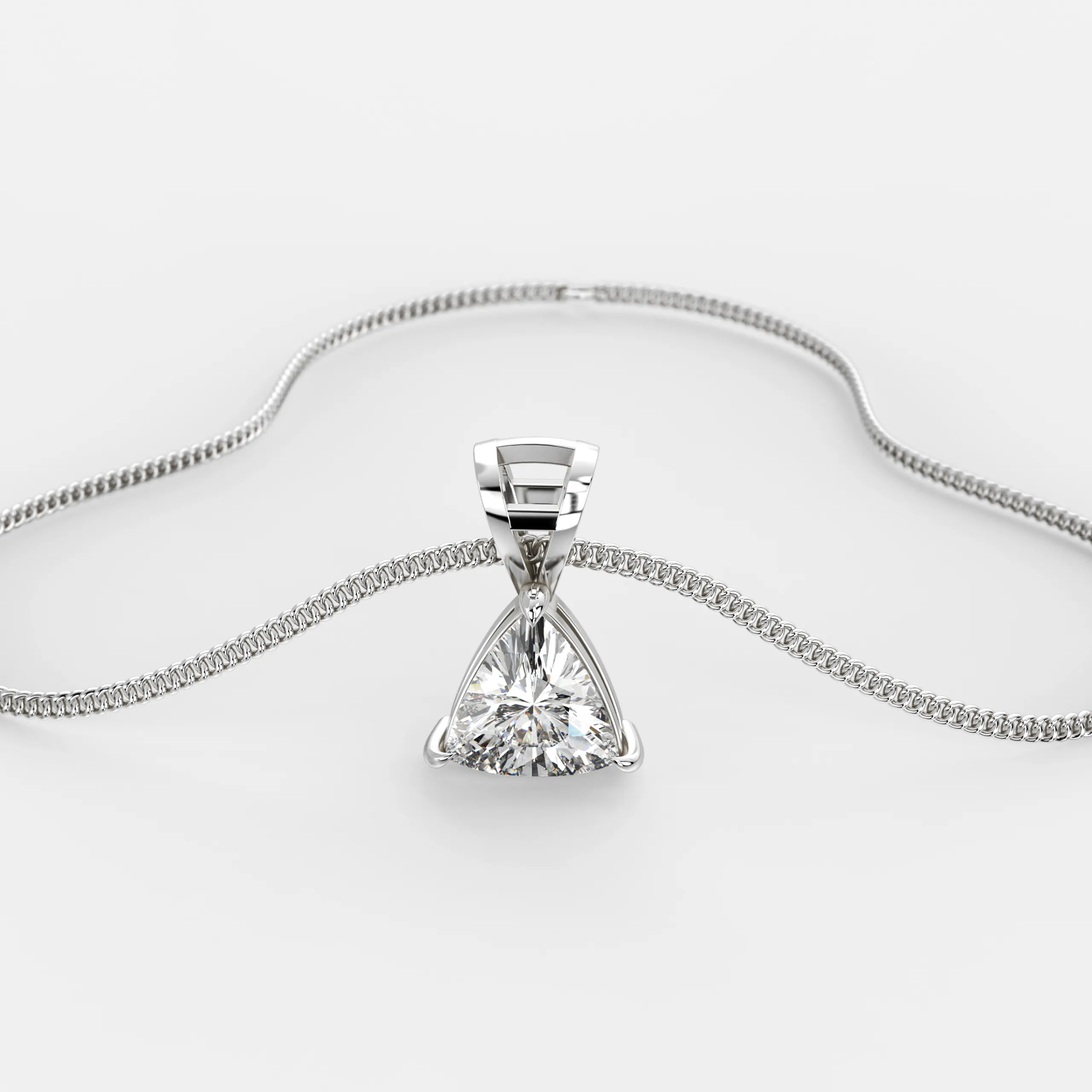 TriLuxe Diamond Pendant