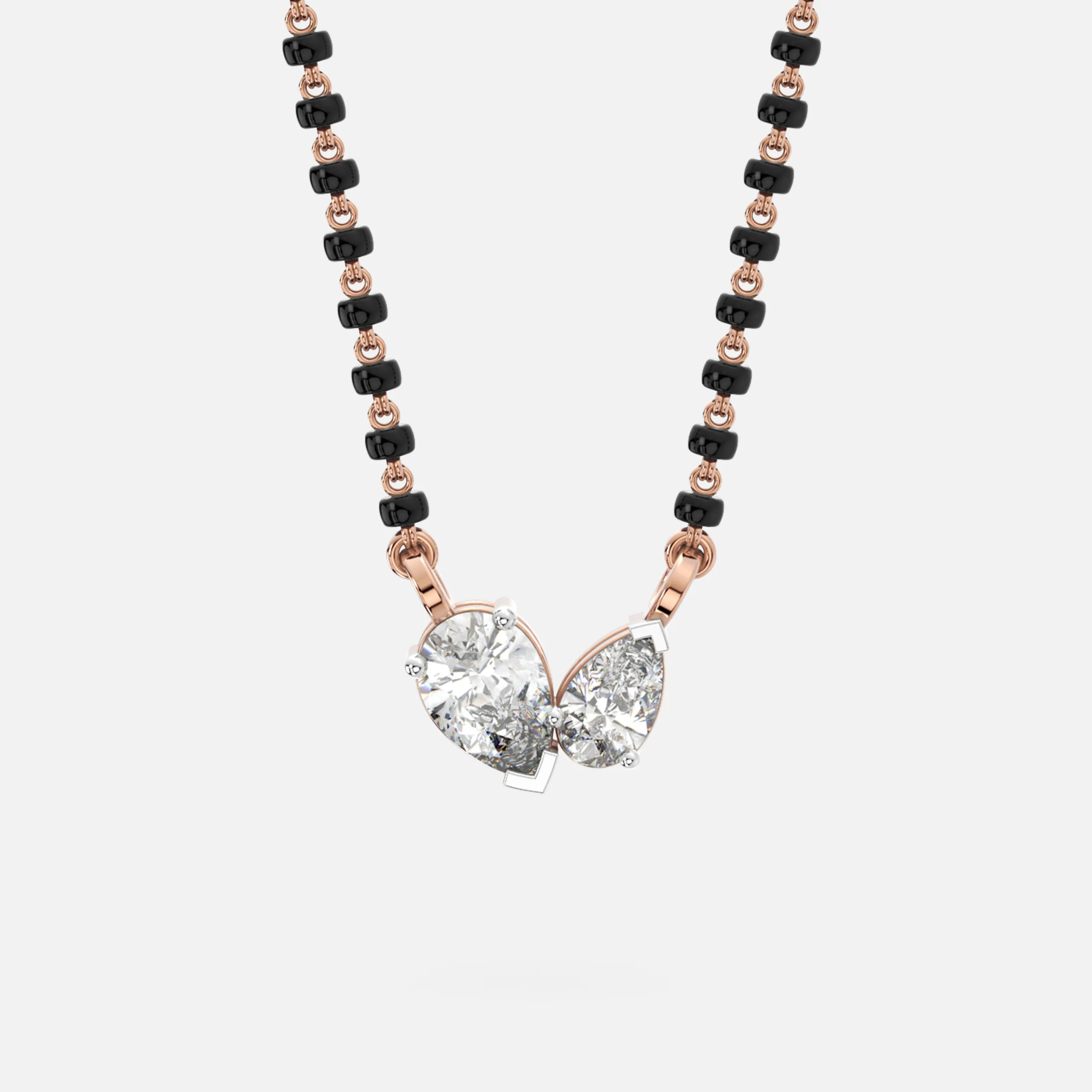 Twin Glow Diamond Mangalsutra