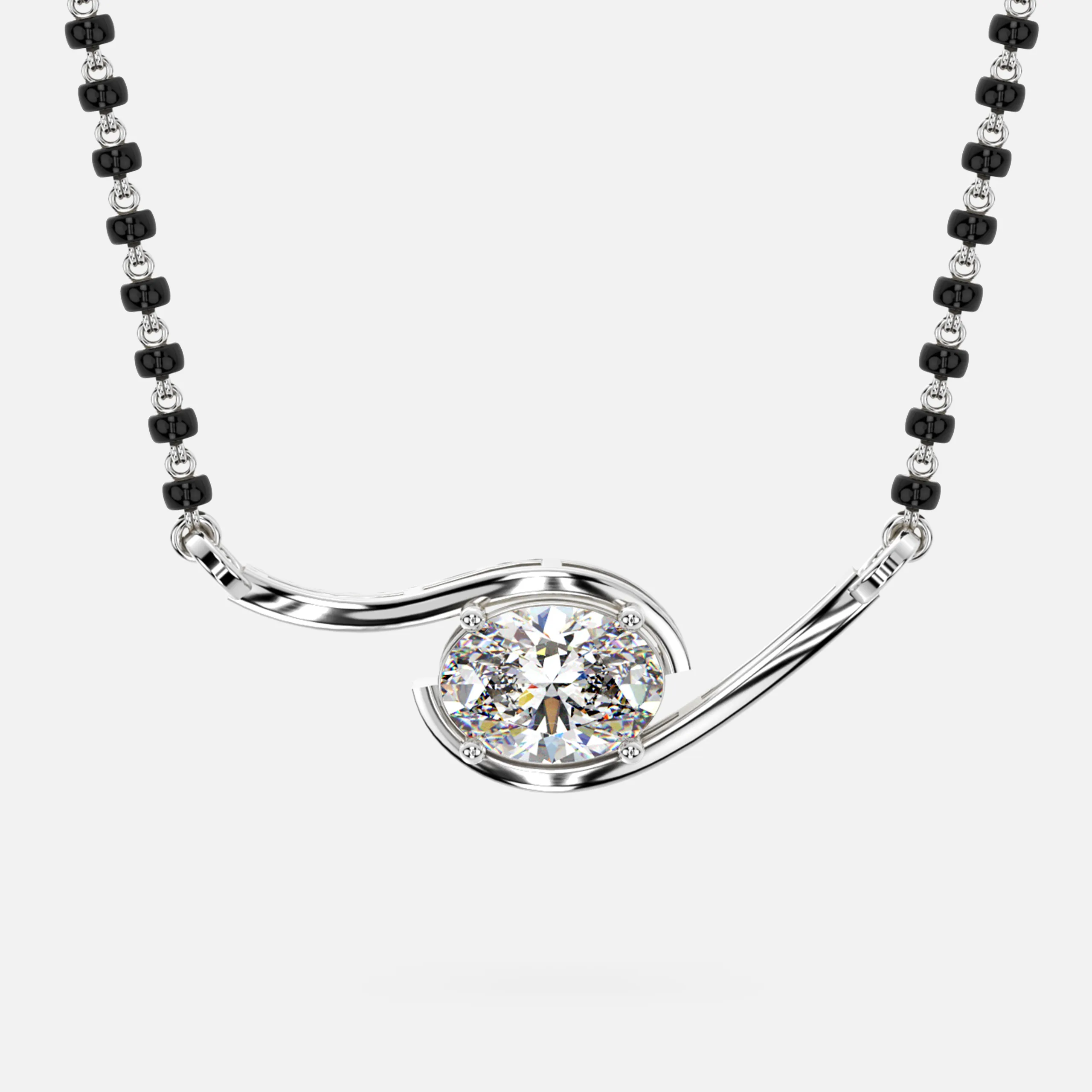 Eternal Orbit Diamond Mangalsutra