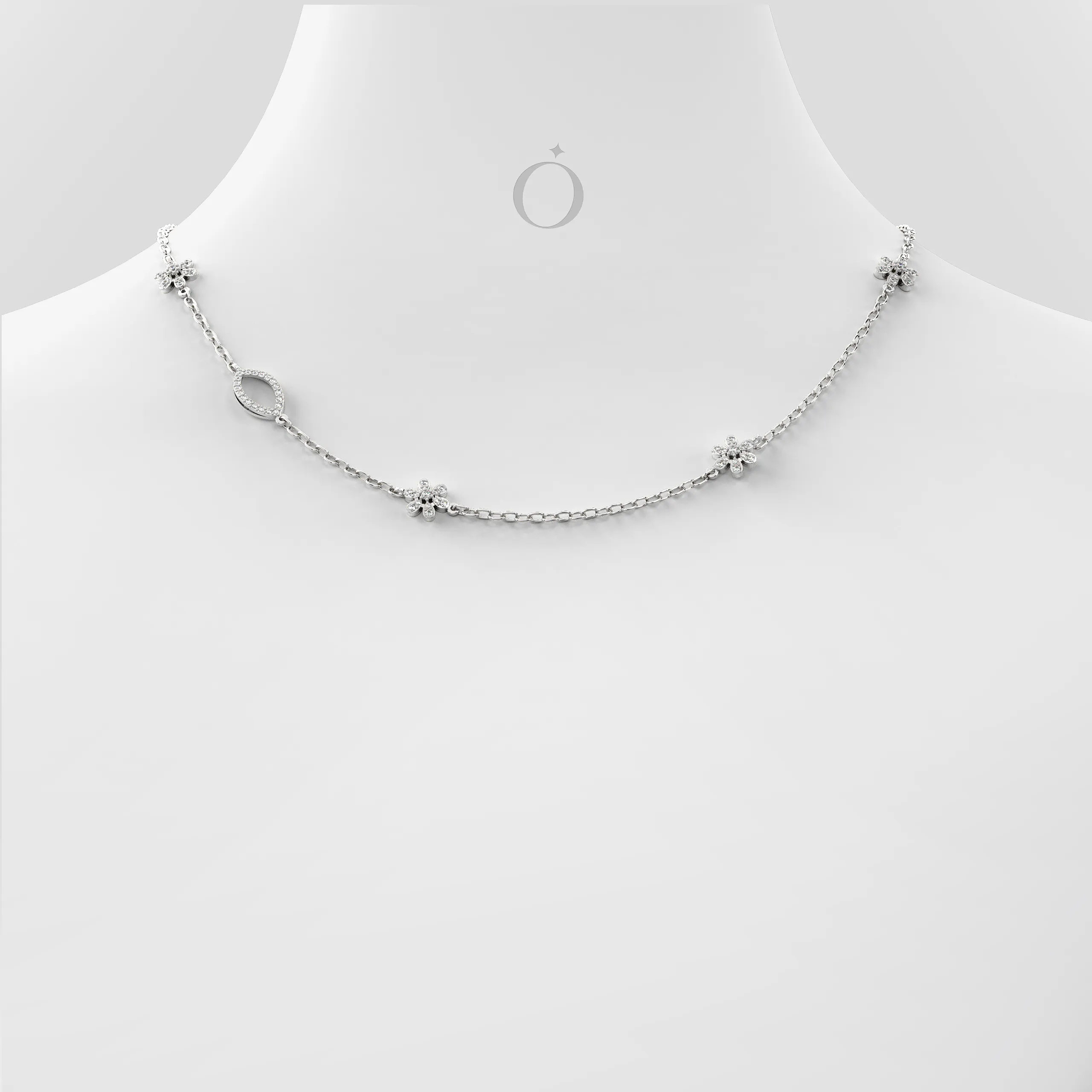 Florelle Diamond Necklace